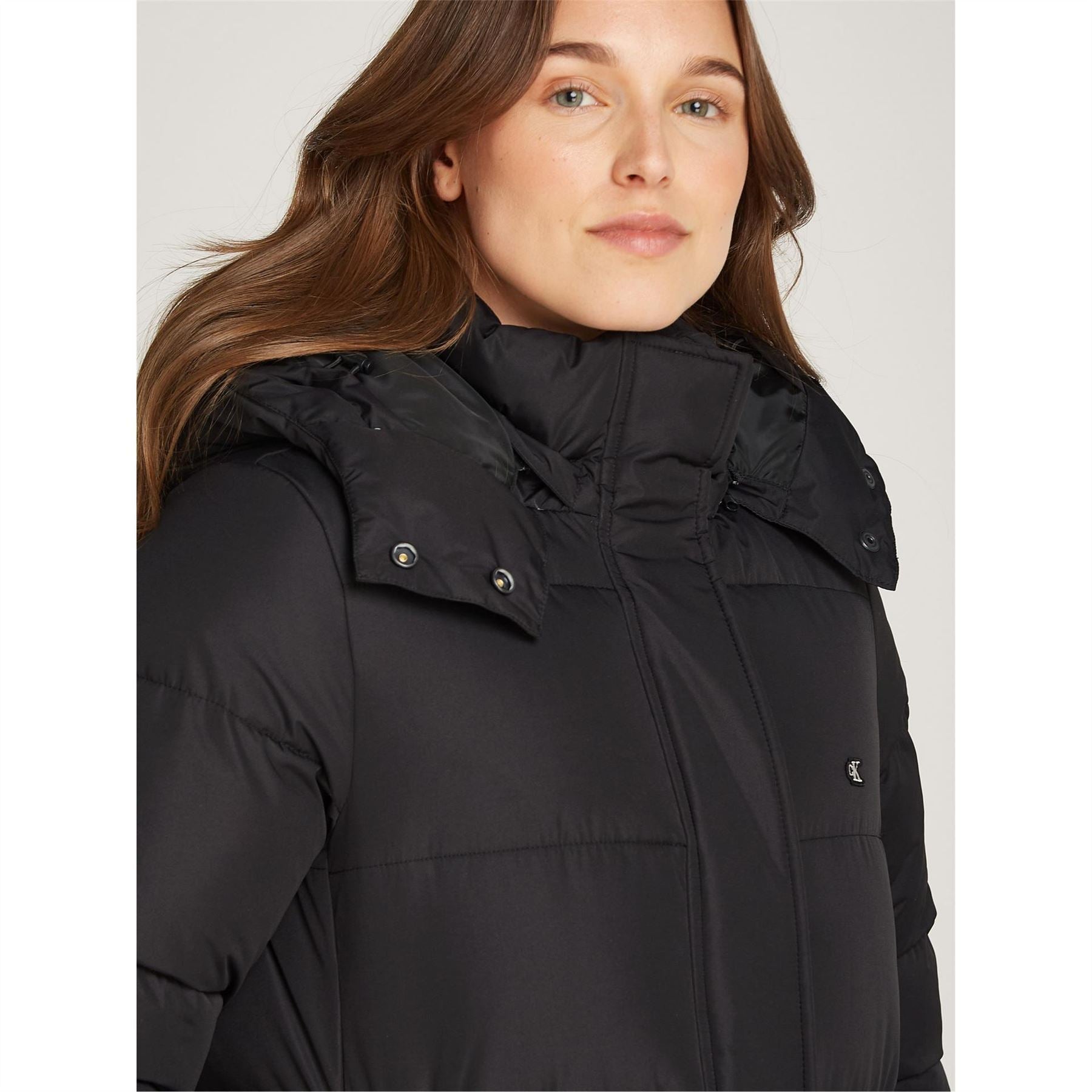 Calvin Klein Jeans Hooded Puffer Coat