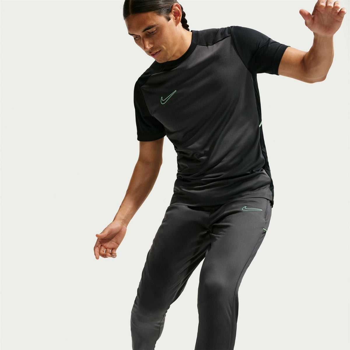 Nike Mens Dri Fit Academy Zippered Football Pants