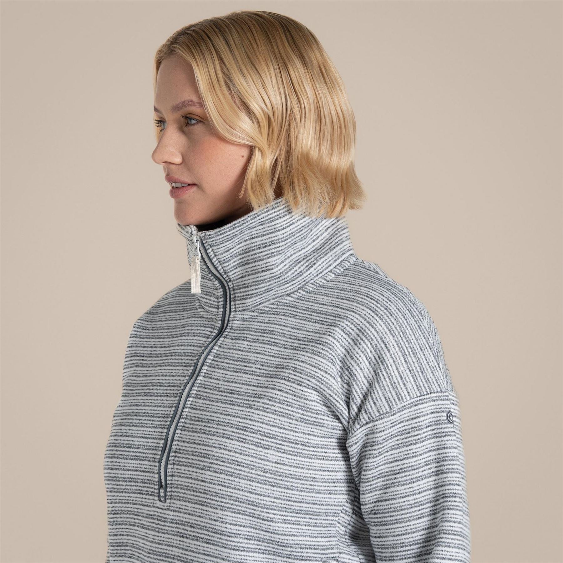 Craghoppers Daisy Zip Neck Long Sleeve Sweatshirt