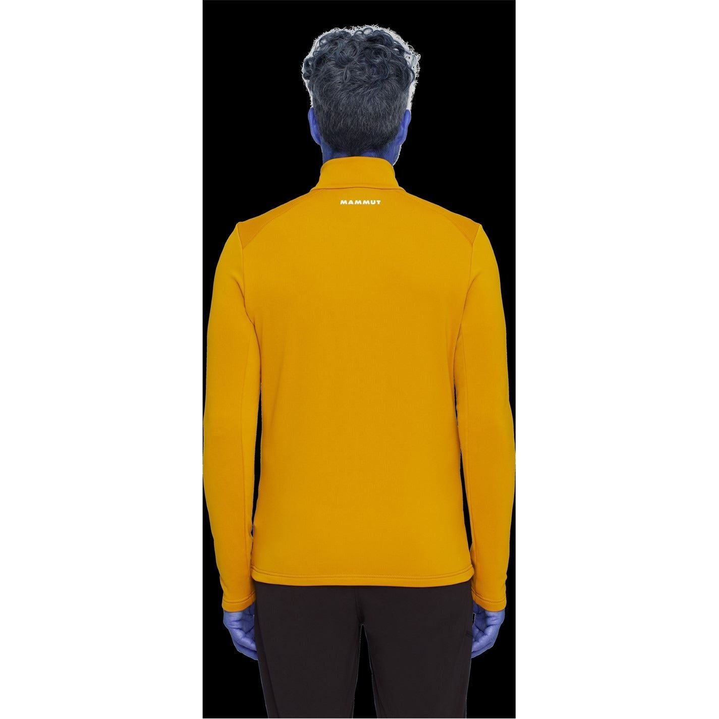 Mammut Aconc Solid Patterned Full Zipper Ribbed Cuff Jacket