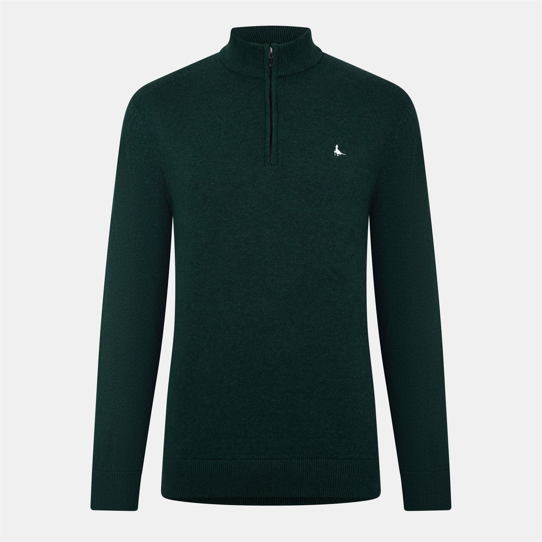 Jack Wills Mens Funnel Neck Half Zip Jumper