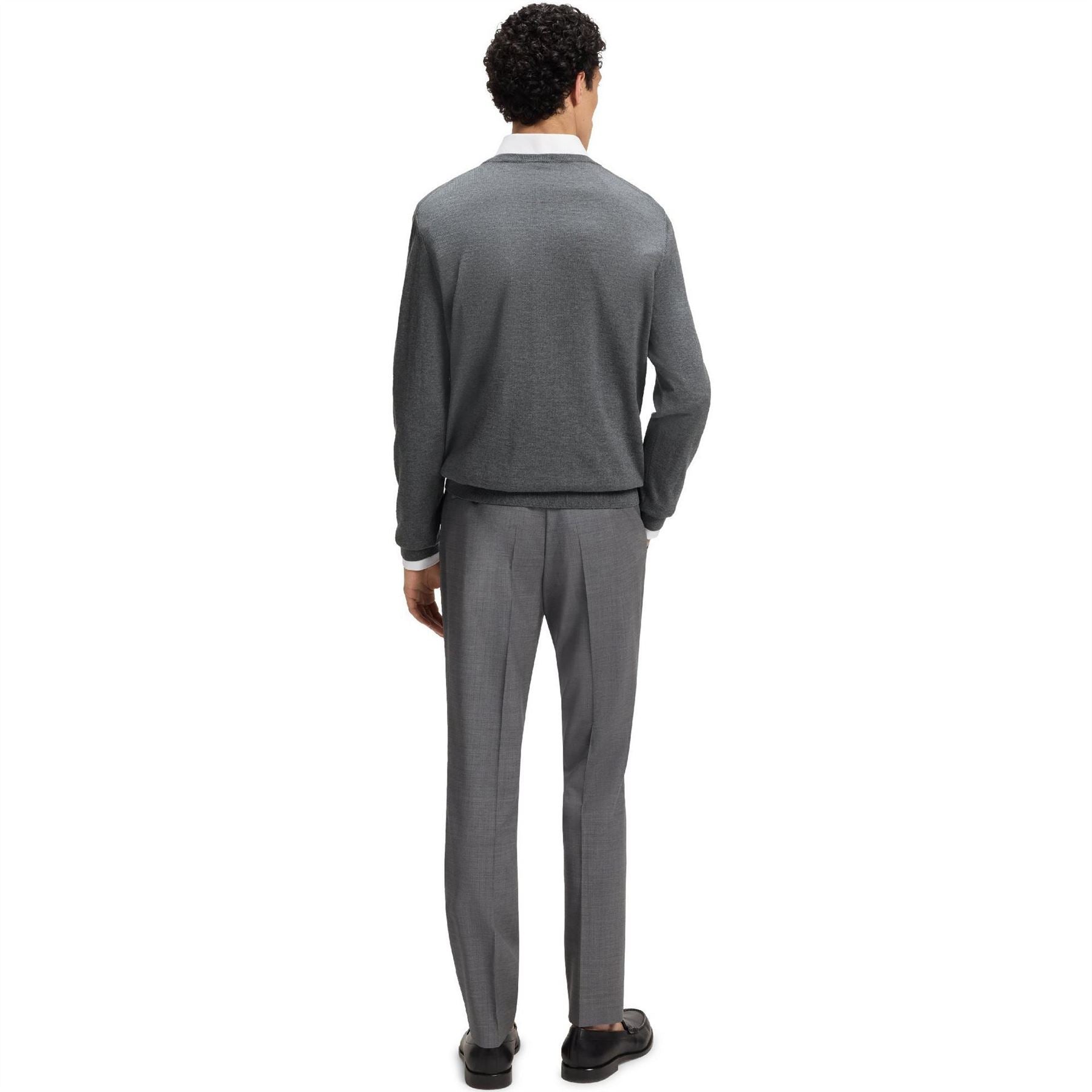 Boss V-Neck Long Sleeve Regular Fit Sweater