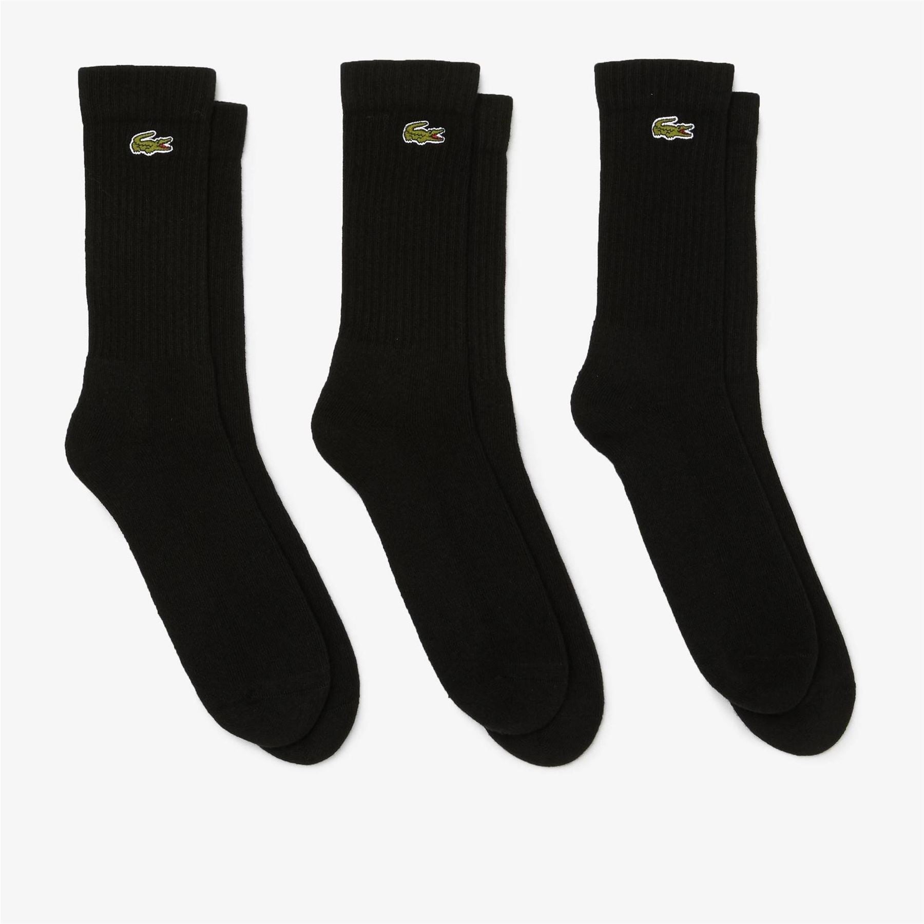 Lacoste Cotton Logo Crew Socks