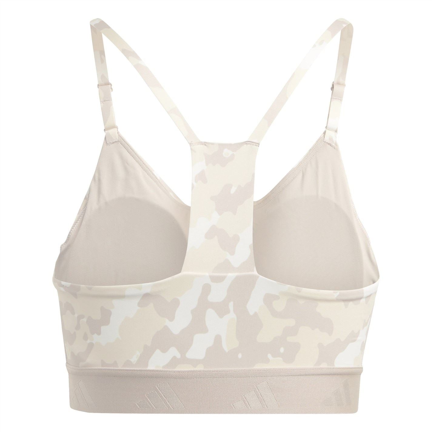 adidas Womens Aeroreact Training Light Support Techfit Sports Bra