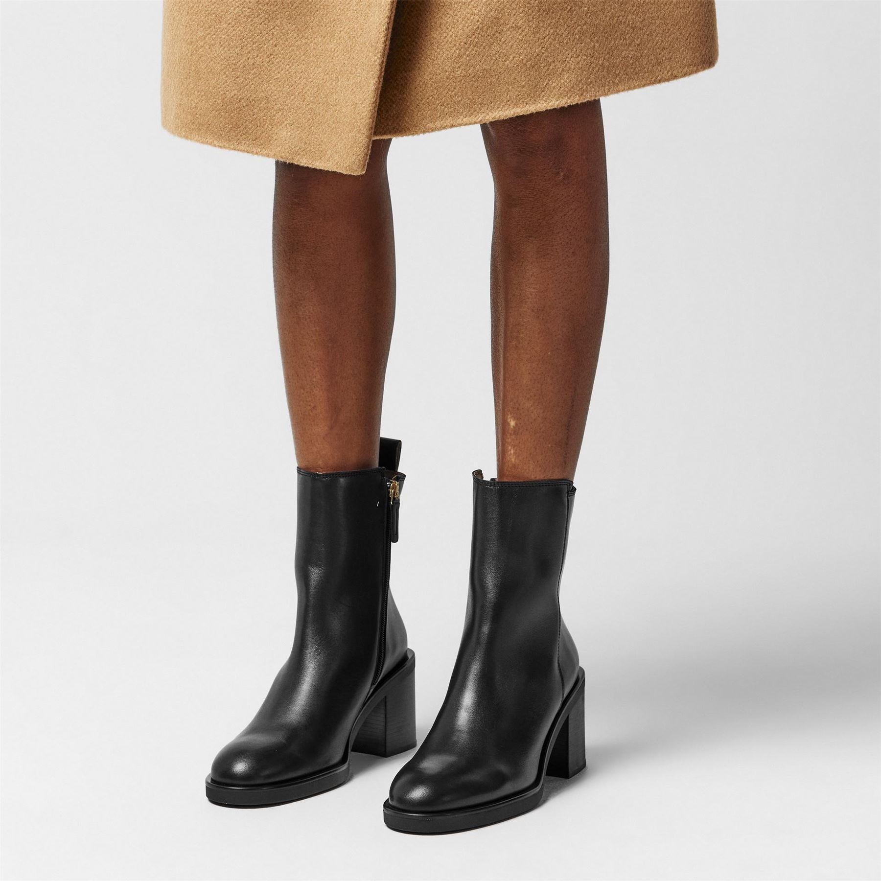 Boss Camy Bootie Heeled Boot