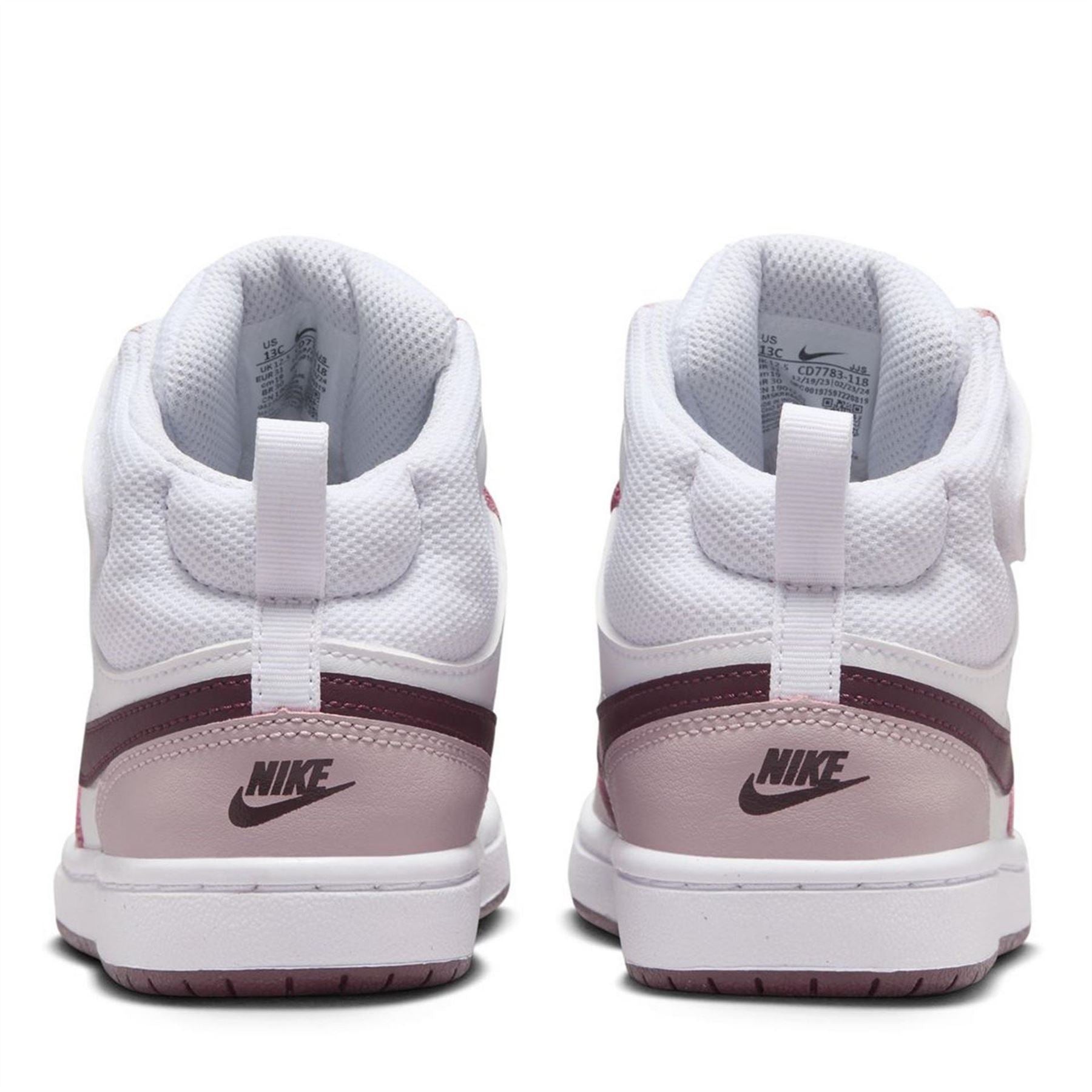 Nike Court Borough Mid 2 Little Kids Shoes