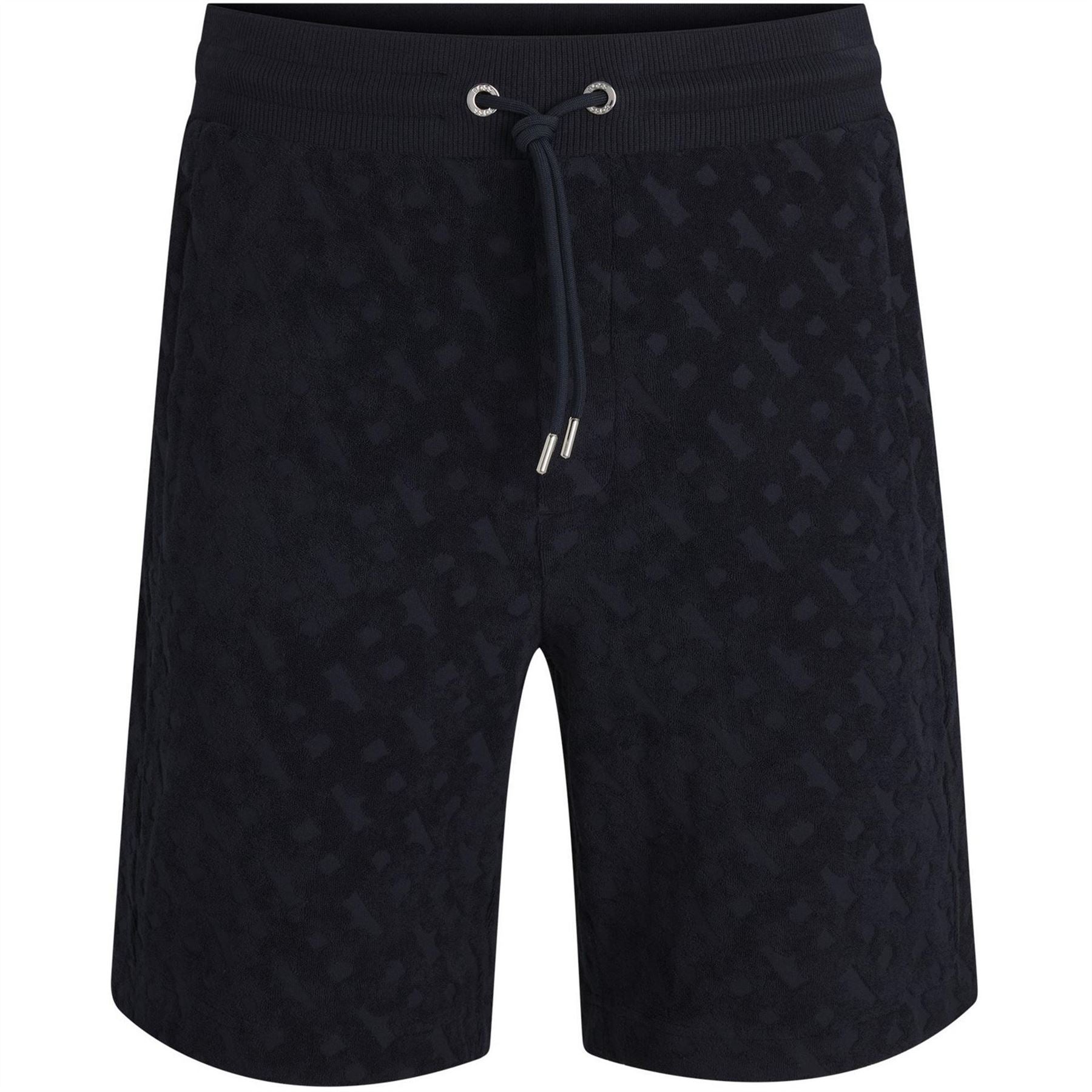 Boss H Lamson 10 Black Fleece Jogger Shorts