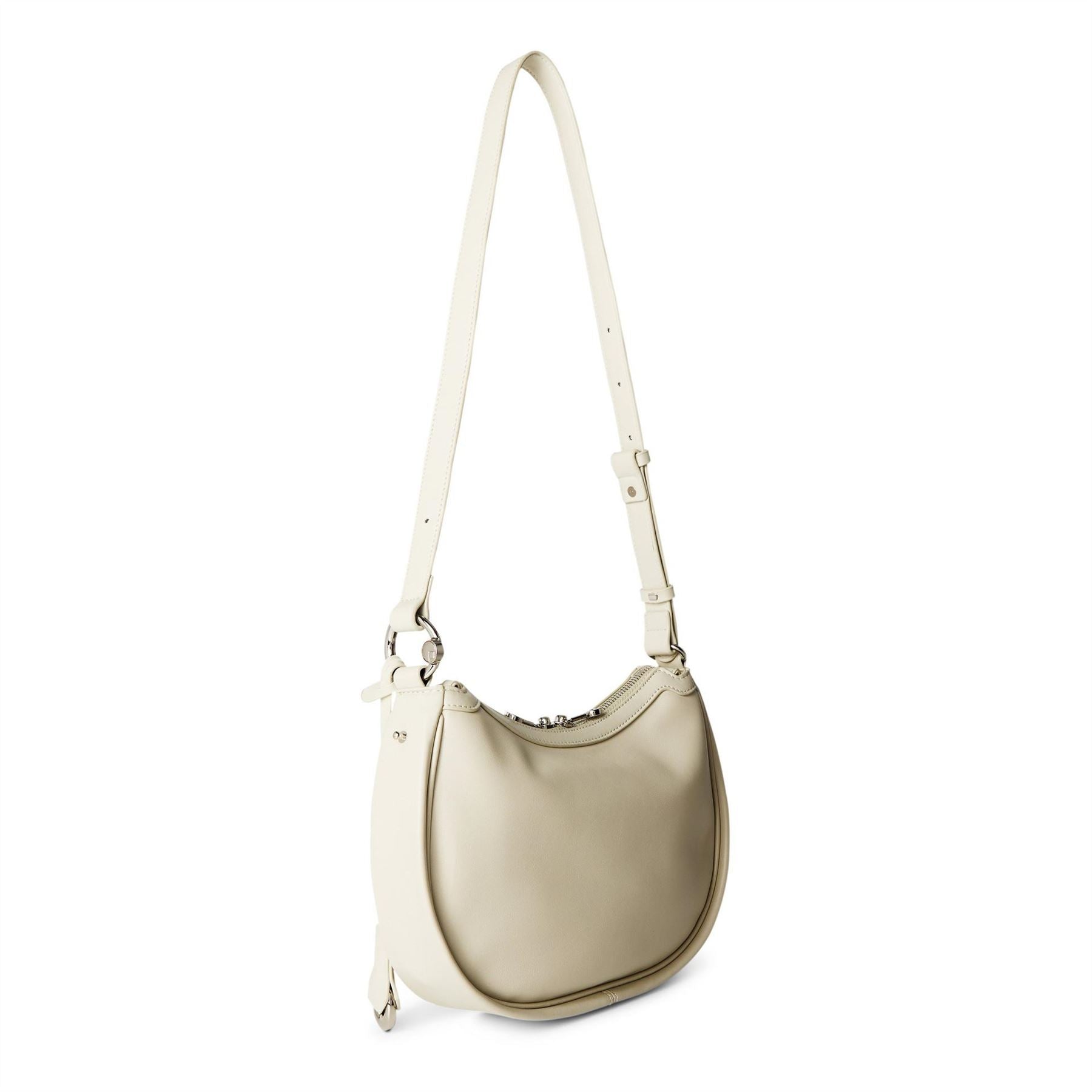 Biba Raffia Hobo Bag with Logo