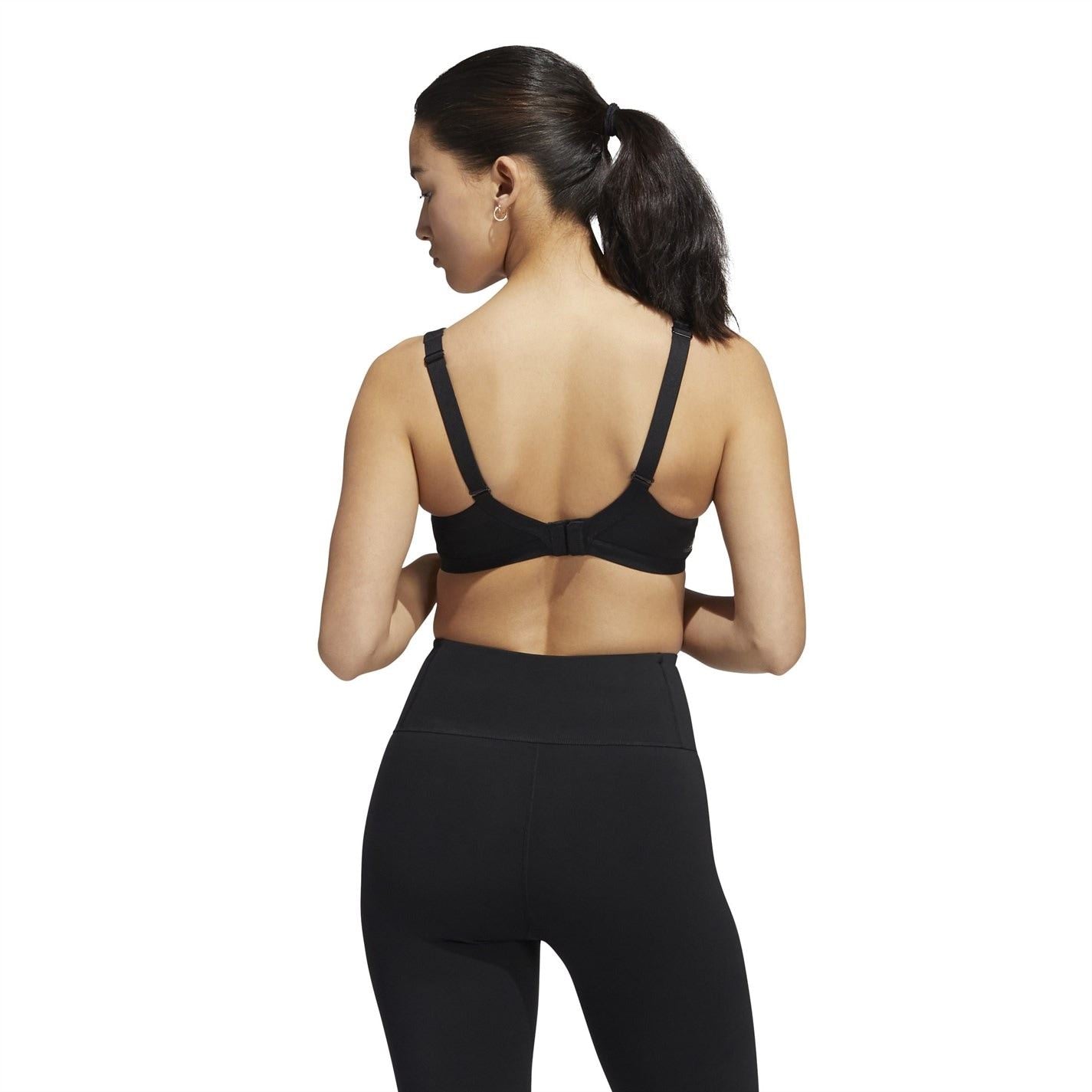 adidas Womens High Impact Luxe Sports Bra