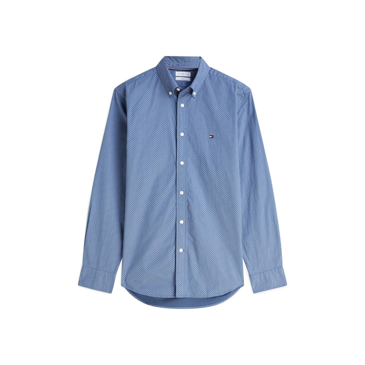 Tommy Hilfiger Cotton Long Sleeve Geometric PrinT-Shirt