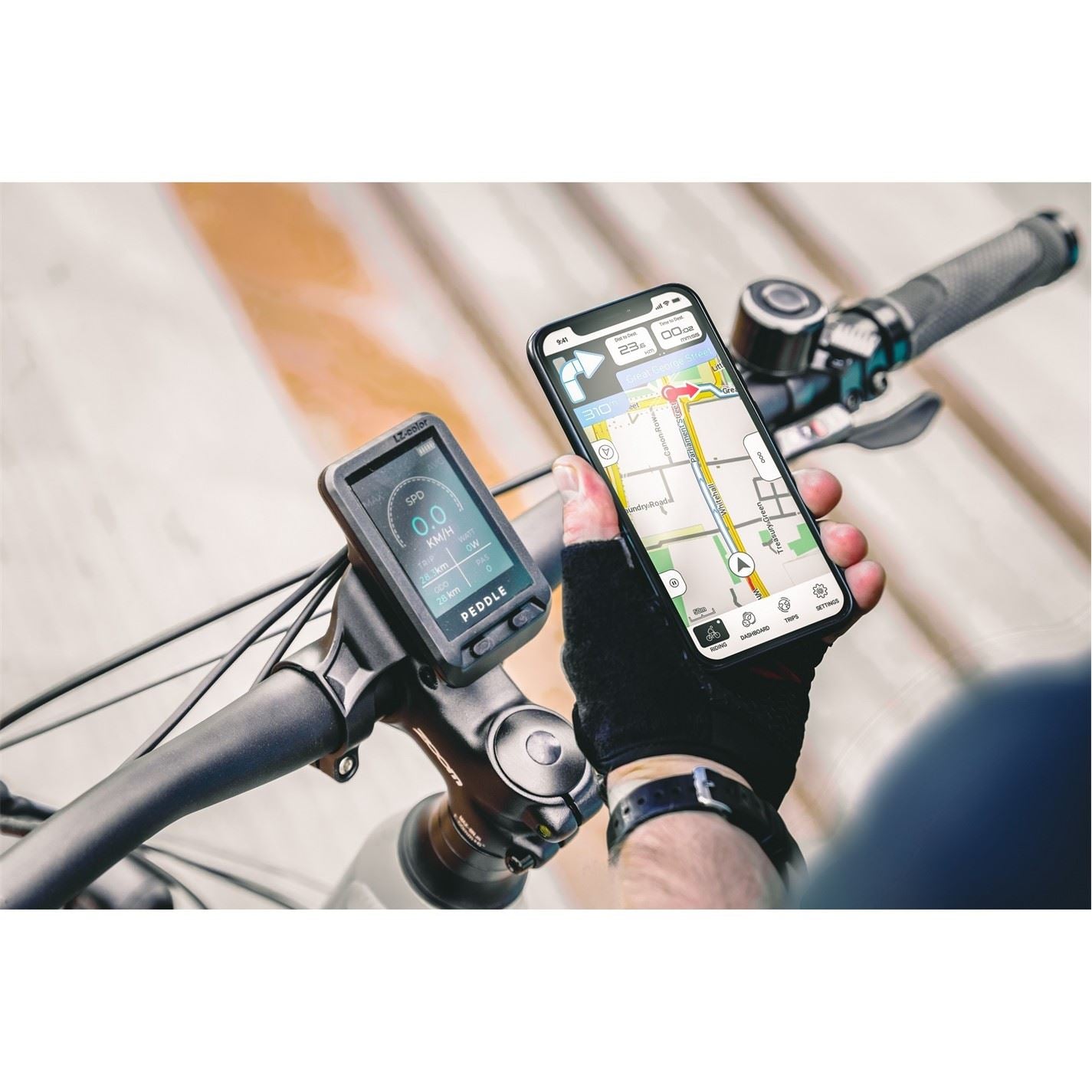 Peddle Step Electric Low Step Hybrid Bike