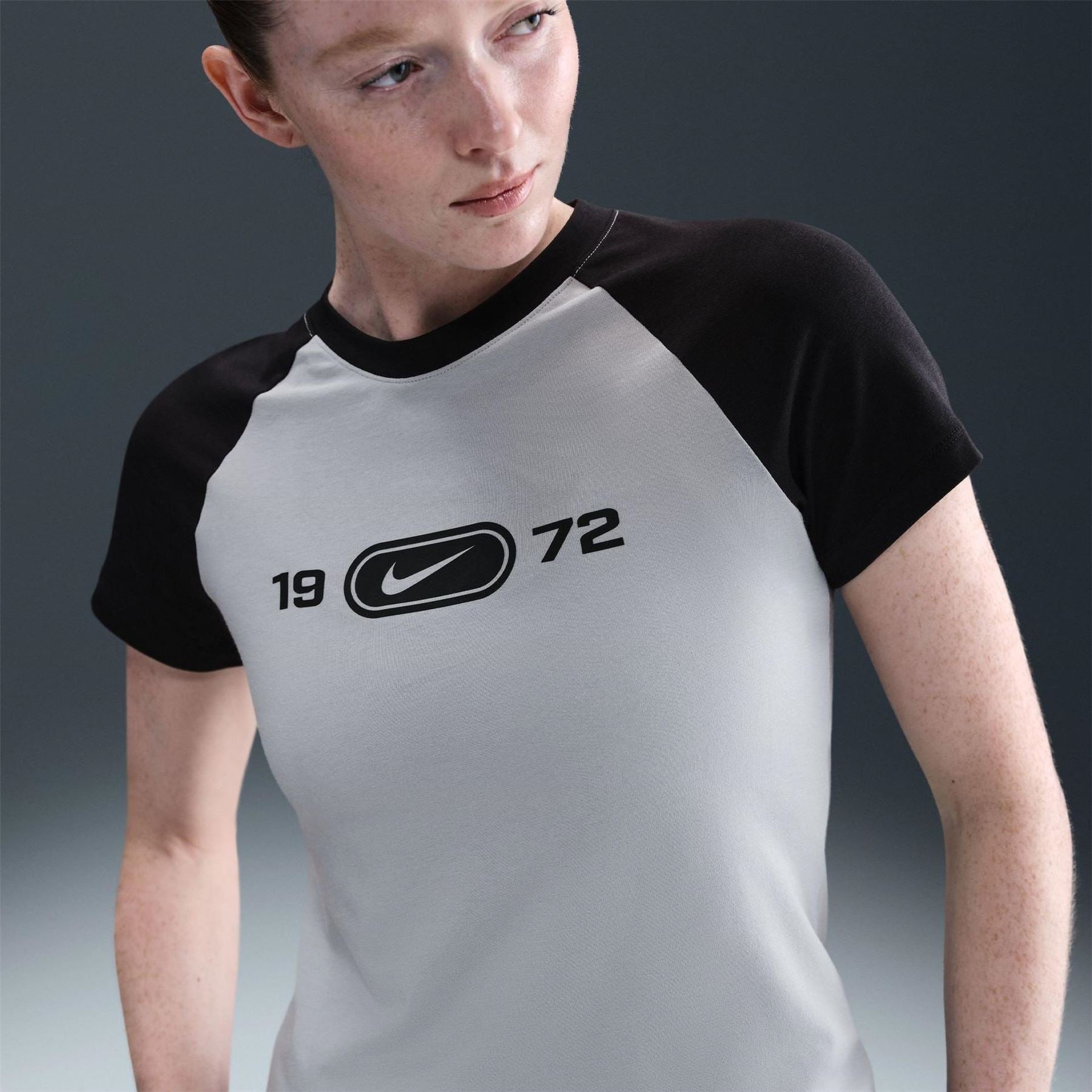 Nike Mini A-Line Crew Neck Short Sleeve Dress