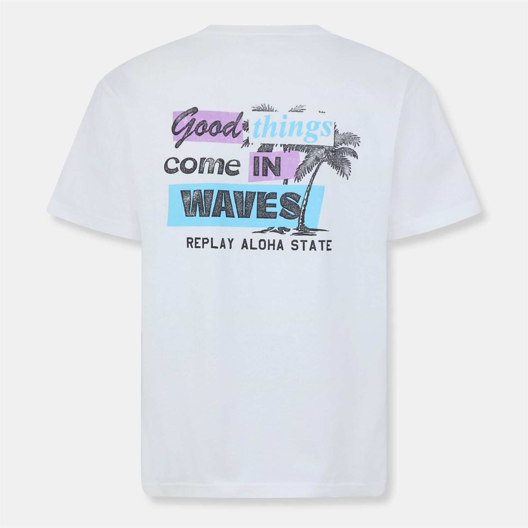 Replay Aloha State Regular Fit T-Shirt