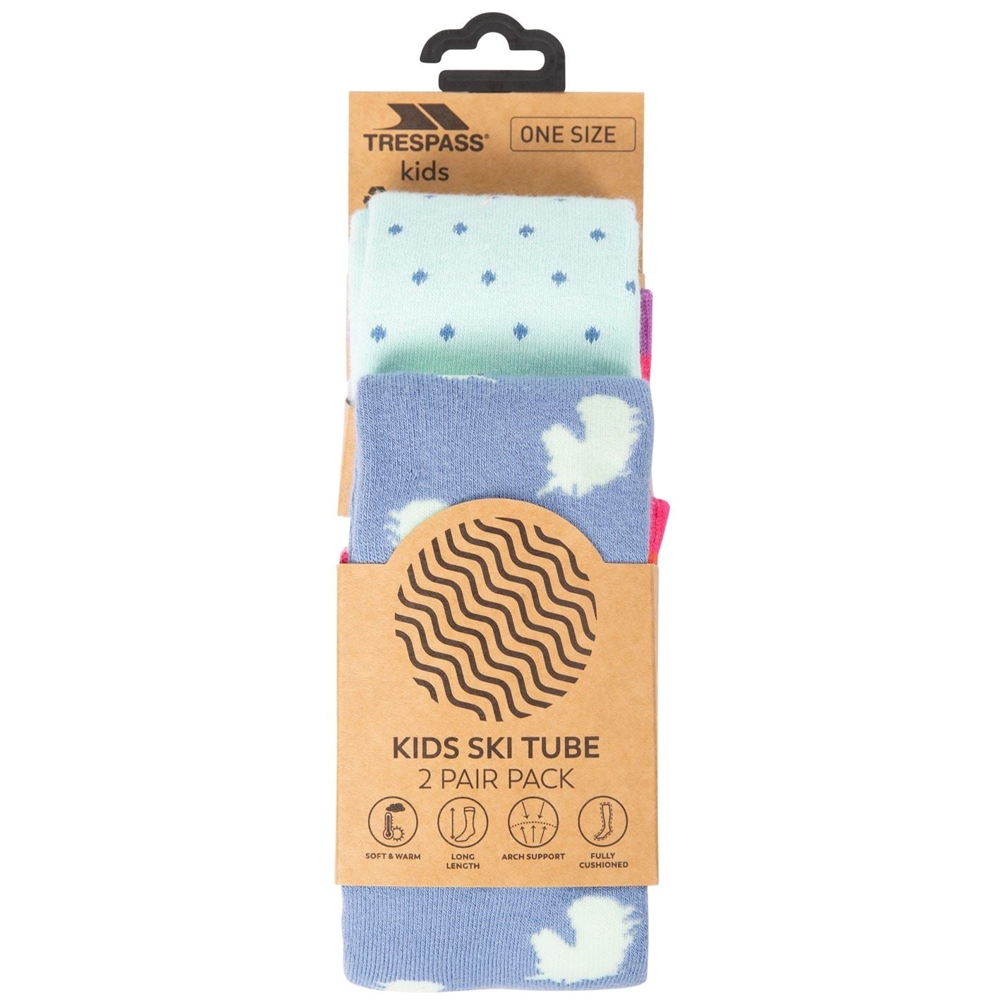 Trespass Kids Replicate Tube Ski Socks