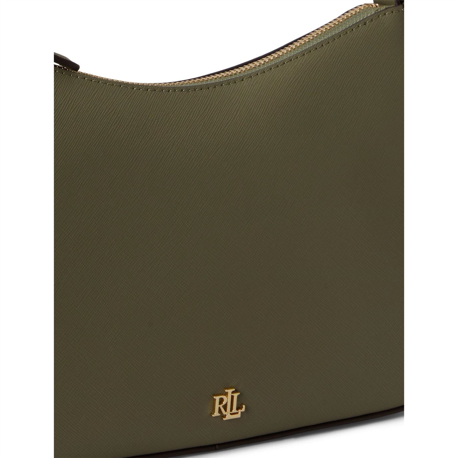 Lauren by Ralph Lauren Danni Leather Shoulder Bag
