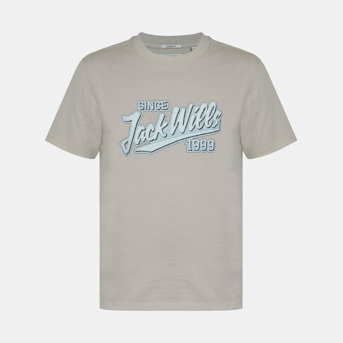 Jack Wills Retro Graphic Cotton Short Sleeve Crew Neck T-Shirt