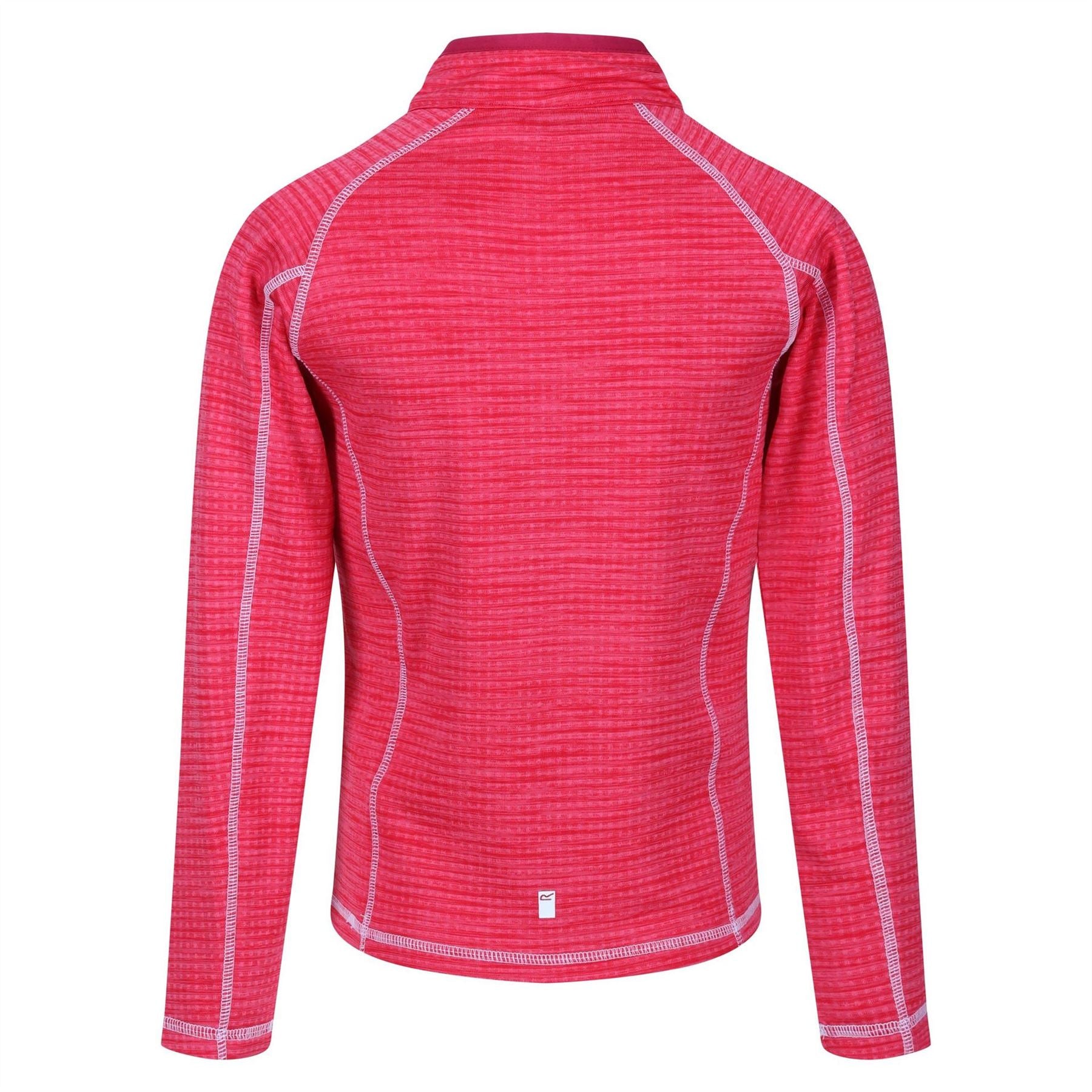Regatta Berley Zip Neck Funnel High Collar Long Sleeve Sweatshirt