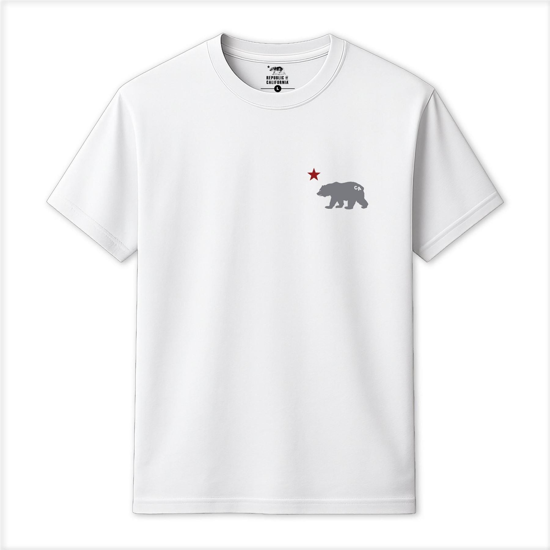 Republic of California Cali Large Genie Graphic Crew Neck Short Sleeve T-Shirt