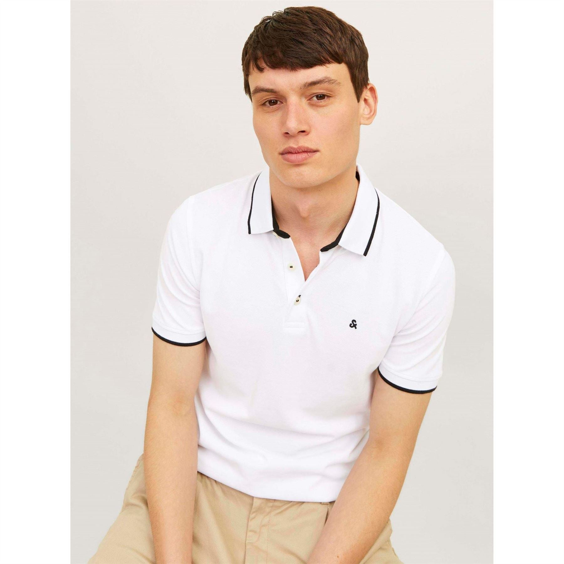 Jack and Jones Paulos Pack Short Sleeve Polo Shirt