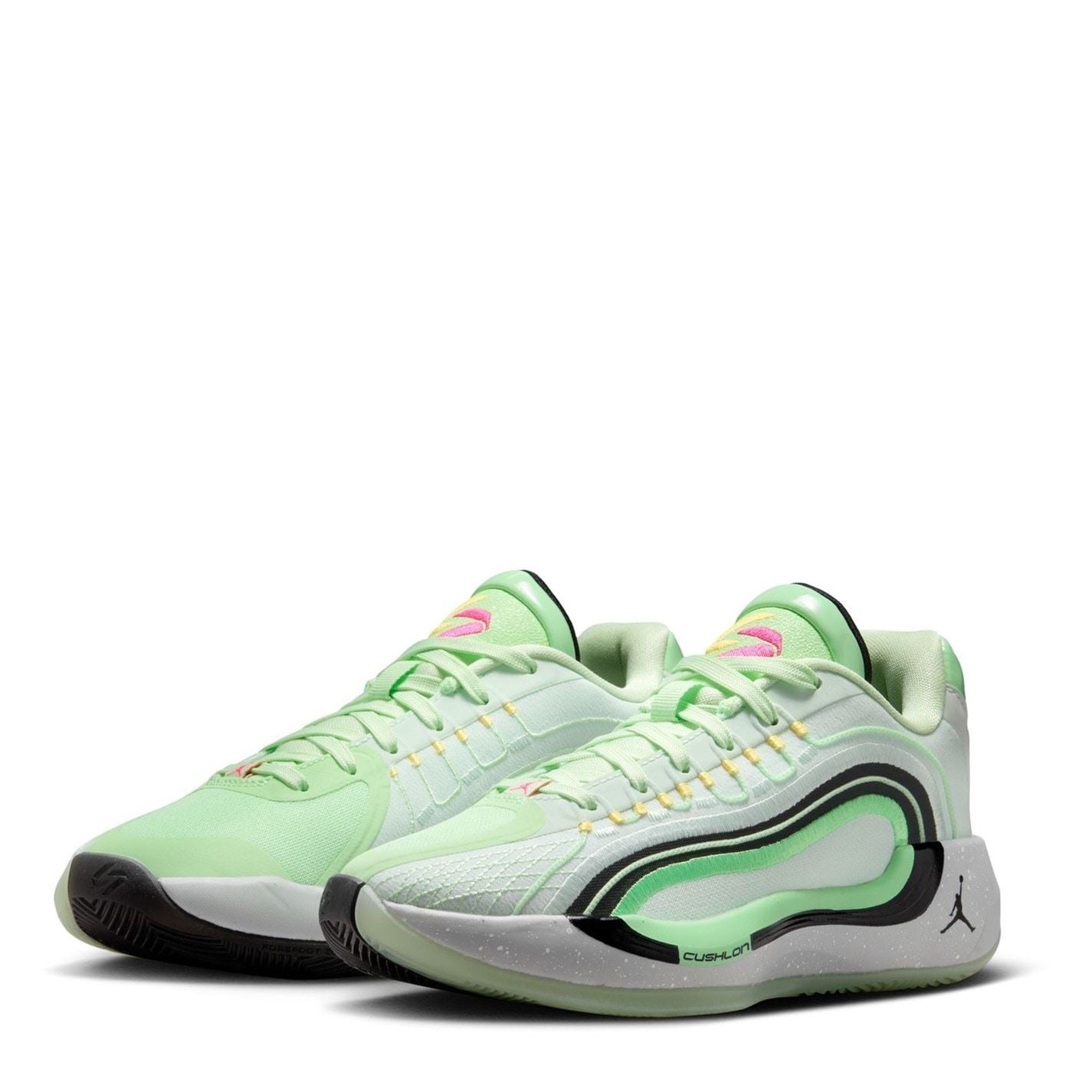 Air Jordan Luka 4 Graphic Print Low Top Sneakers