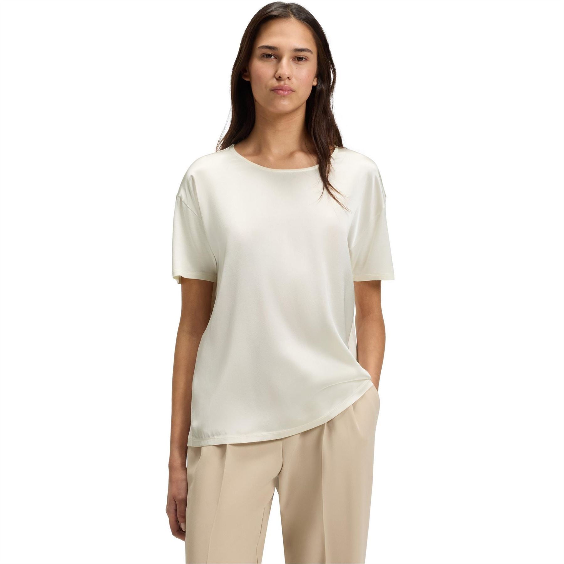 Boss Esandy Tonal Logo Print T-Shirt
