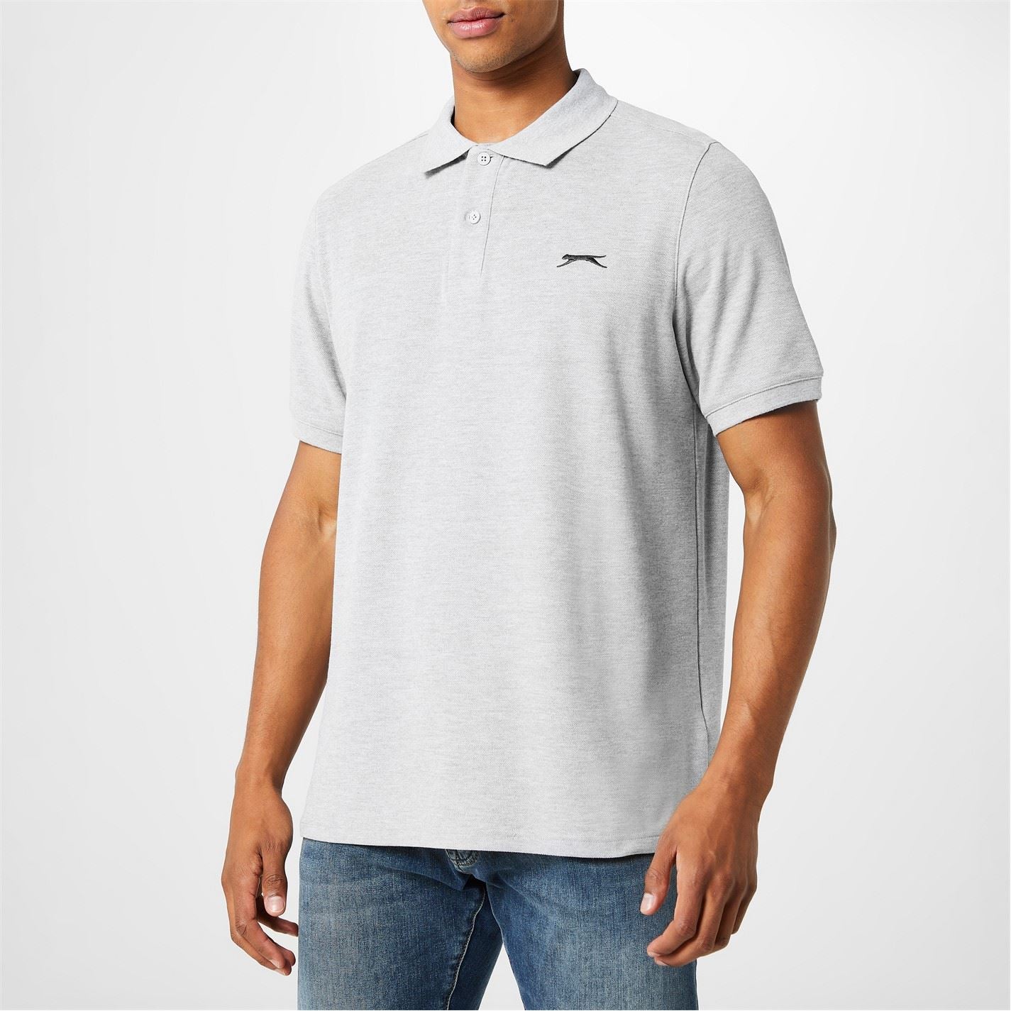 Slazenger Mens Plain Polo Shirt
