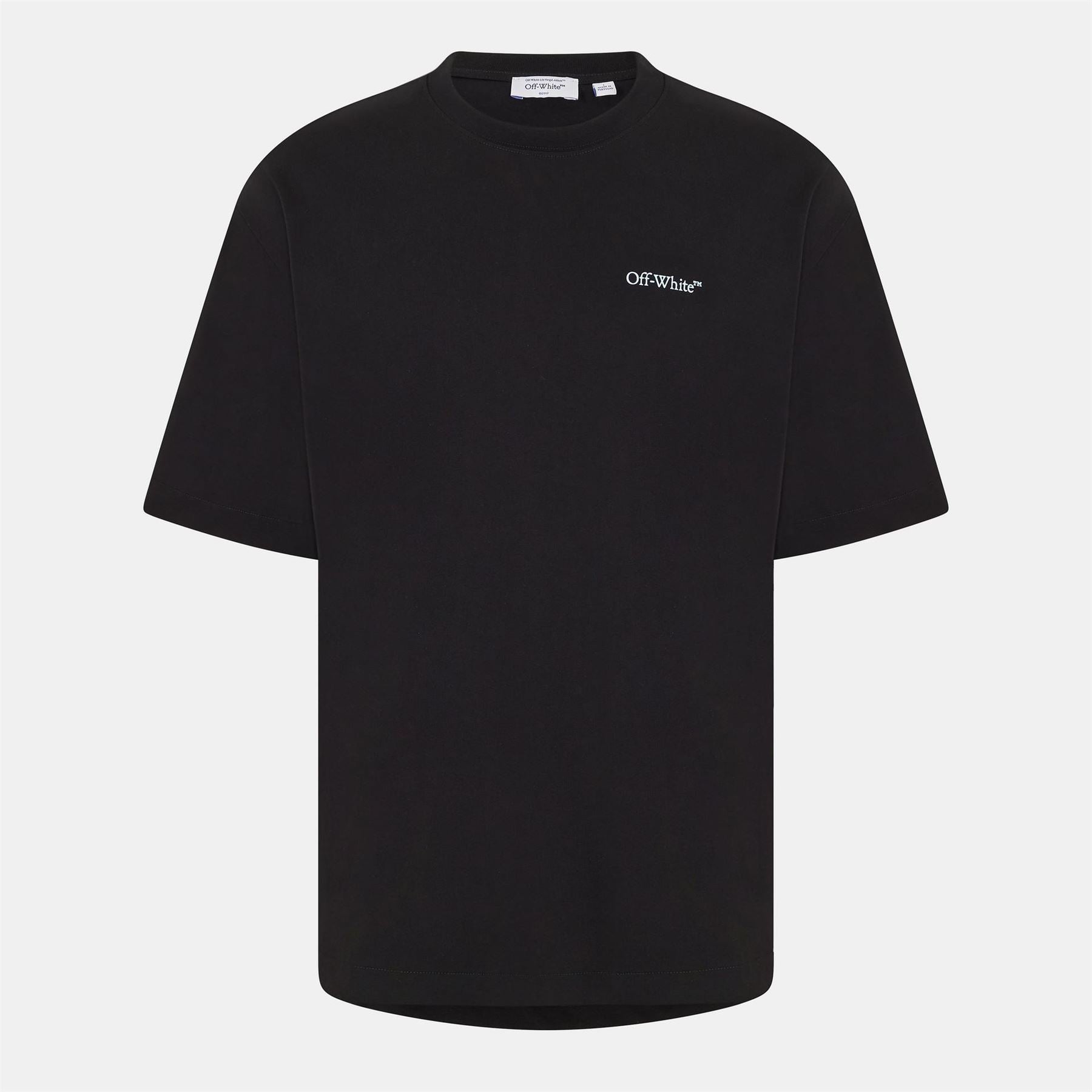 Off White Barber Skate Crew Neck Short Sleeve T-Shirt