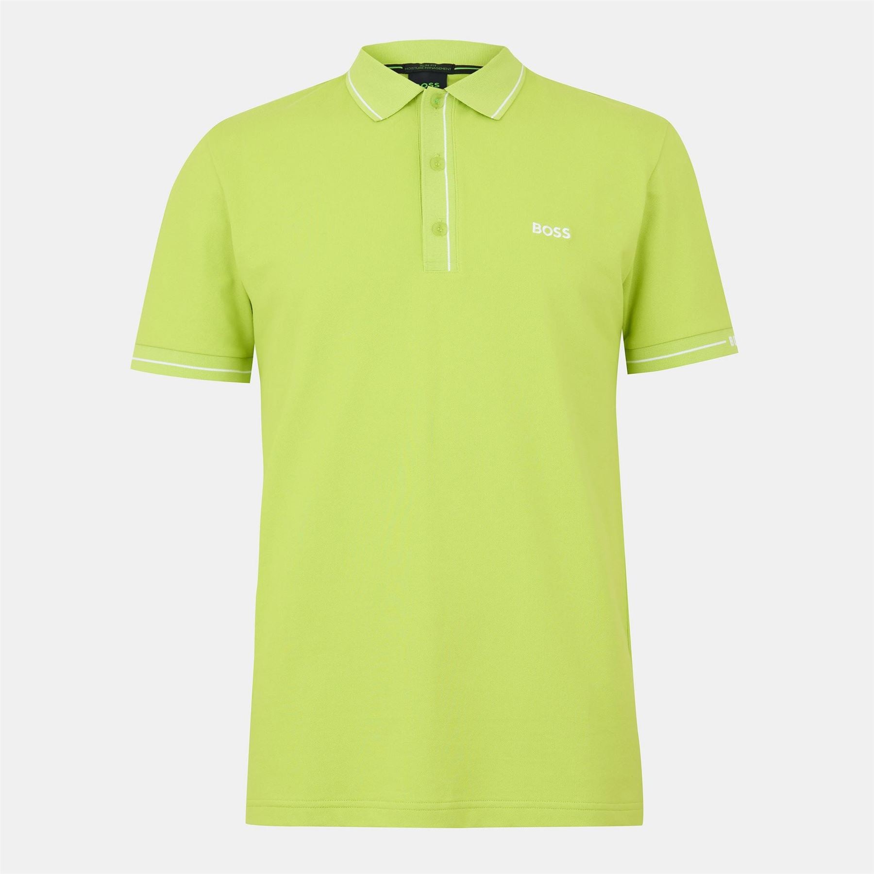 Boss Collared Neck Short Sleeve Regular Fit Shirt