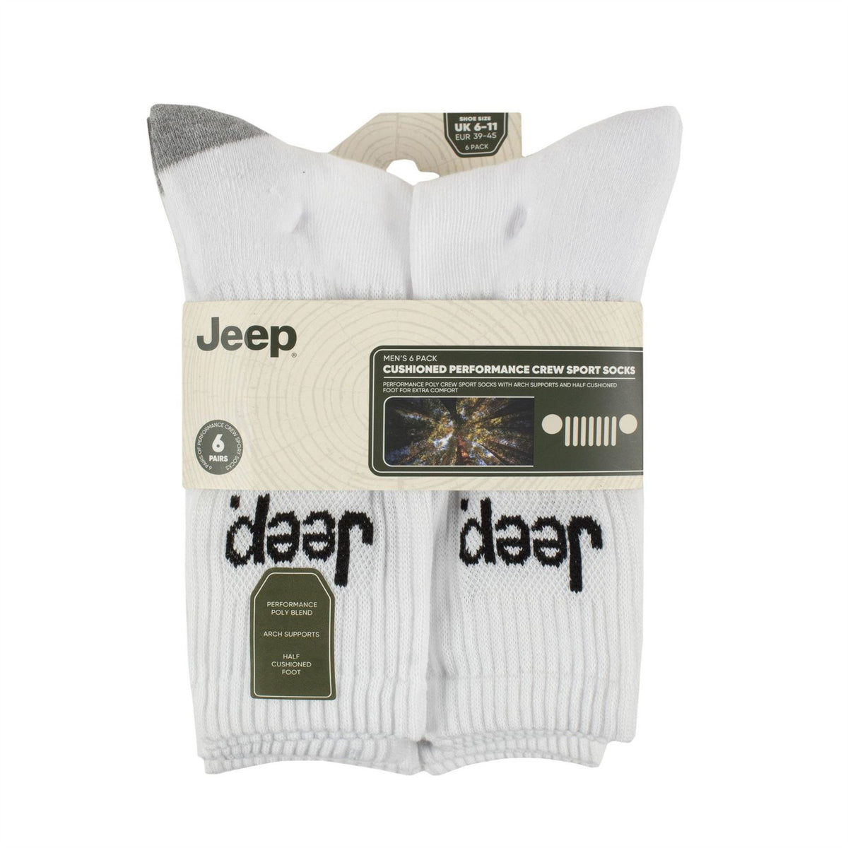 Jeep Sport Crew Socks