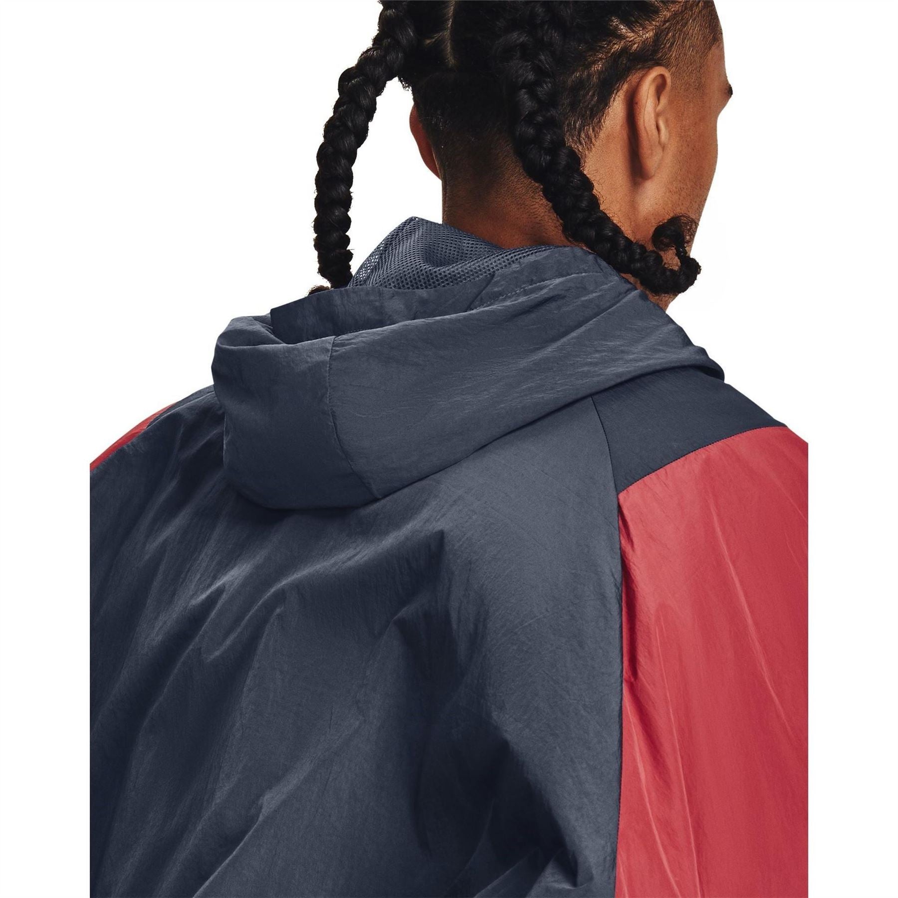 Under Armour Mens Armour Ua Rush Woven Half Zip Anorak Tracksuit Top