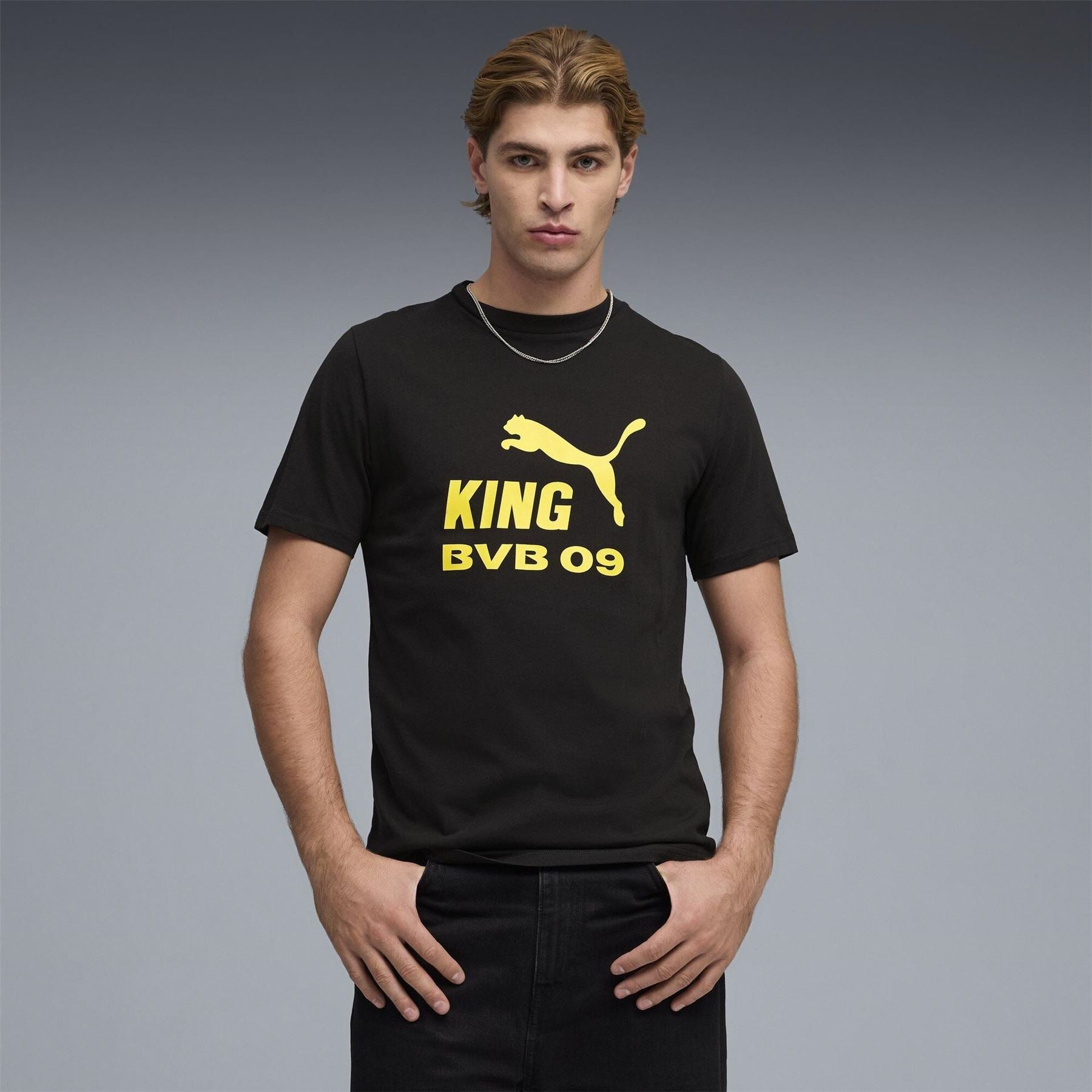 Puma Borussia Dortmund Short Sleeve Licensed T-Shirt