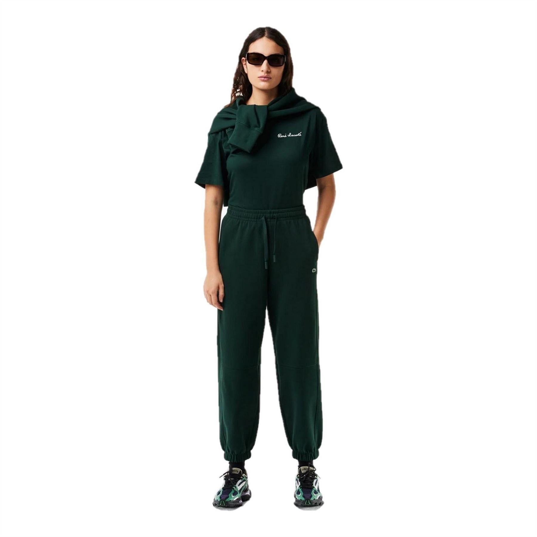 Lacoste Xf7256 Solid Patterned Joggers