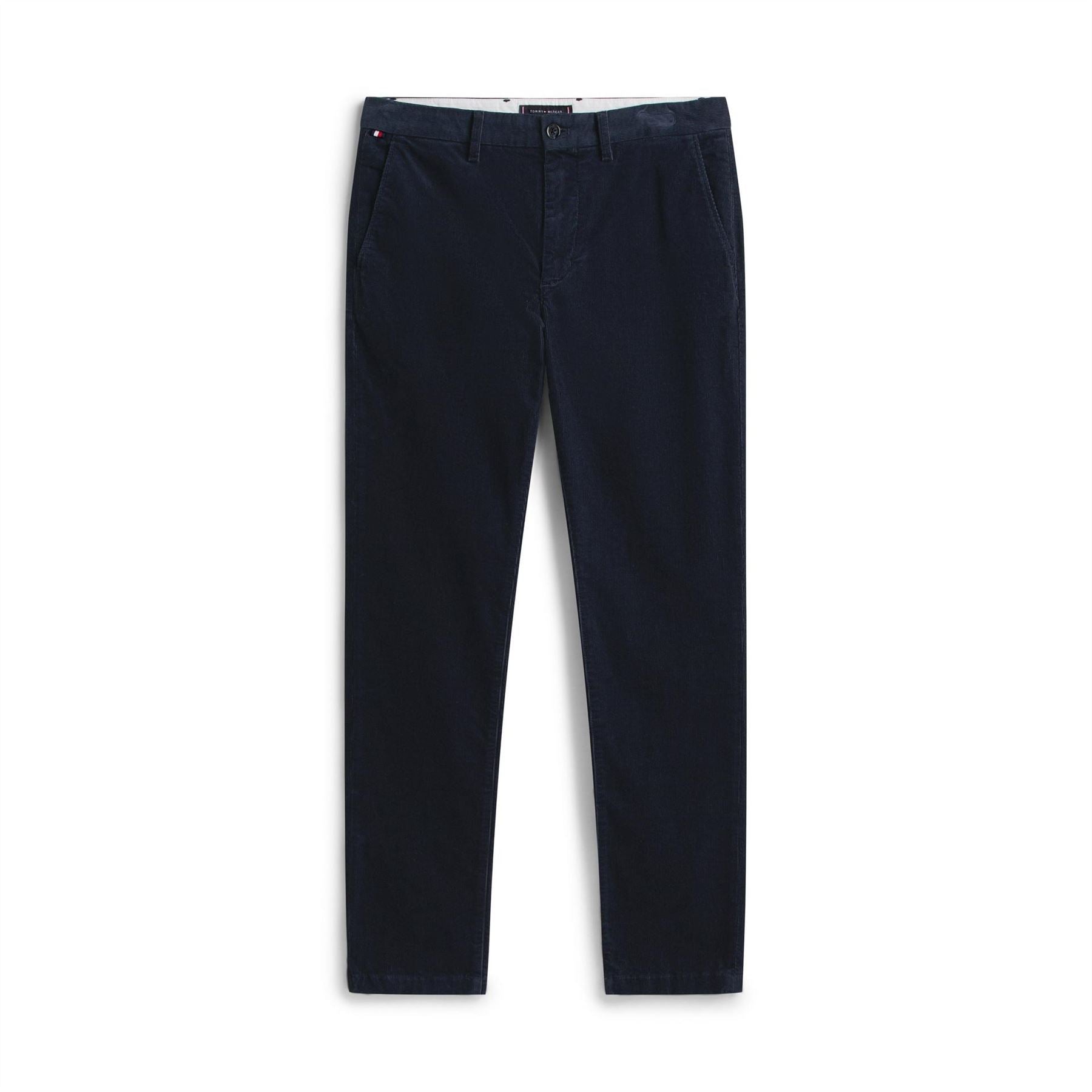 Tommy Hilfiger Denton Solid Patterned Straight Chinos