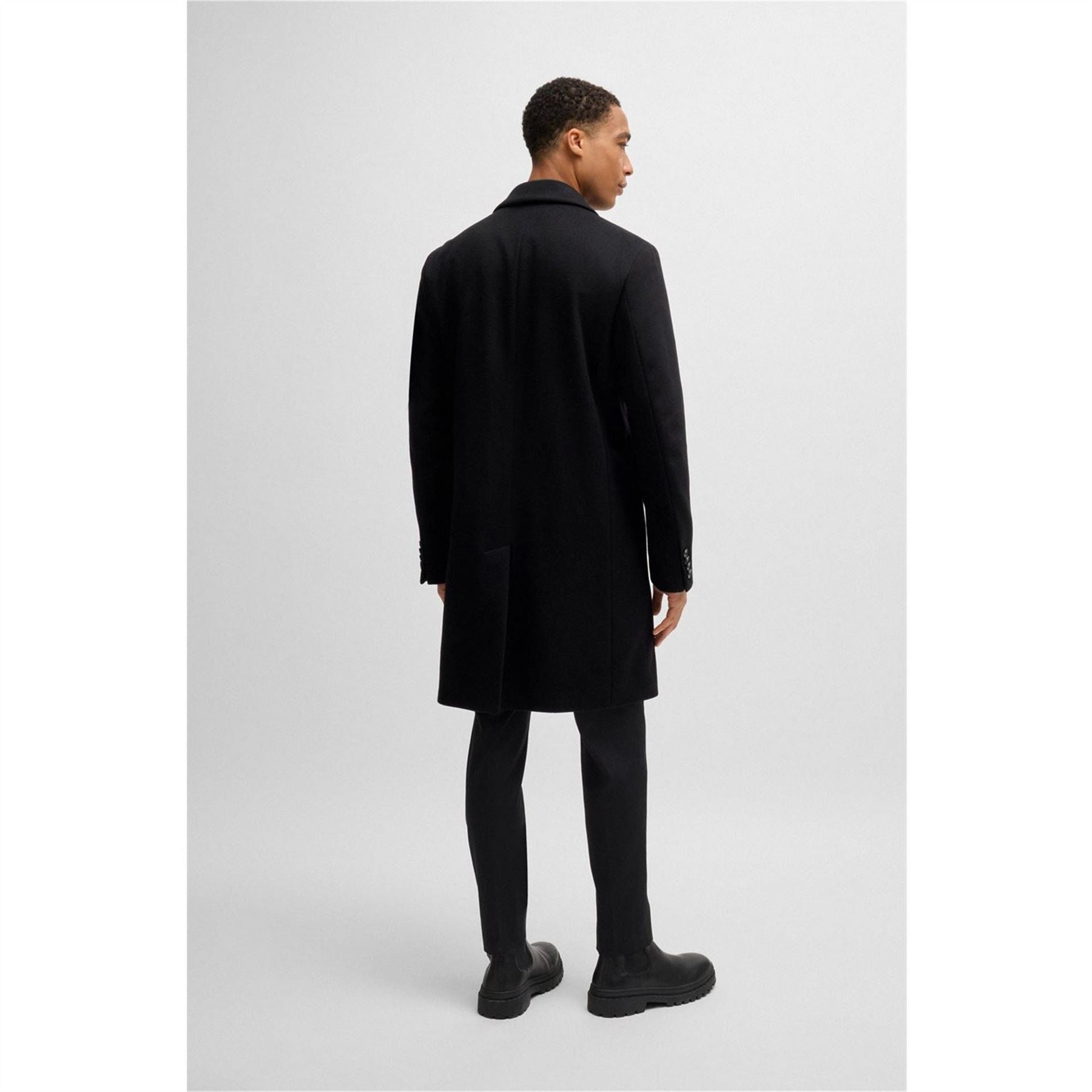 Boss Hyde Regular Fit Coat Jacket