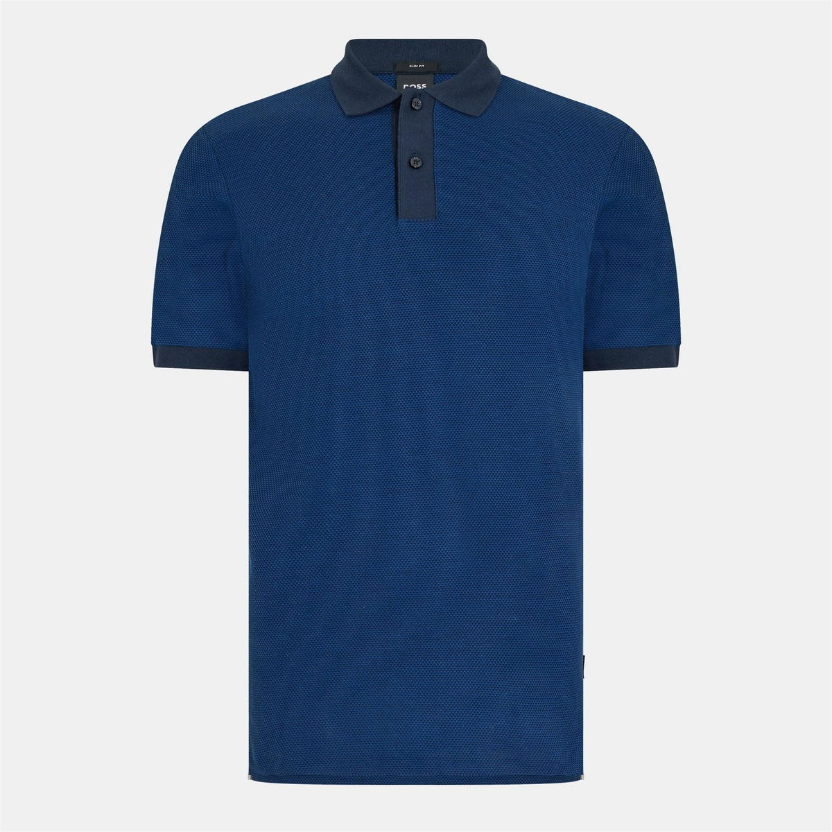 Boss Collared Neck Short Sleeve Polo Shirt