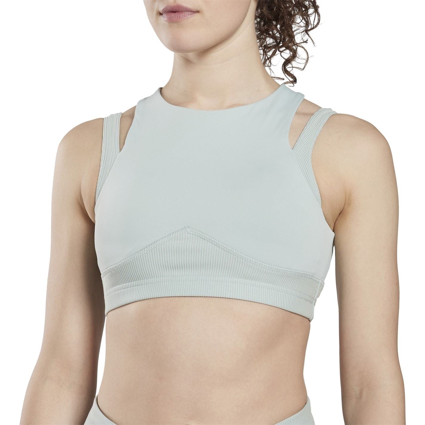 Reebok Womens S Layered Bra