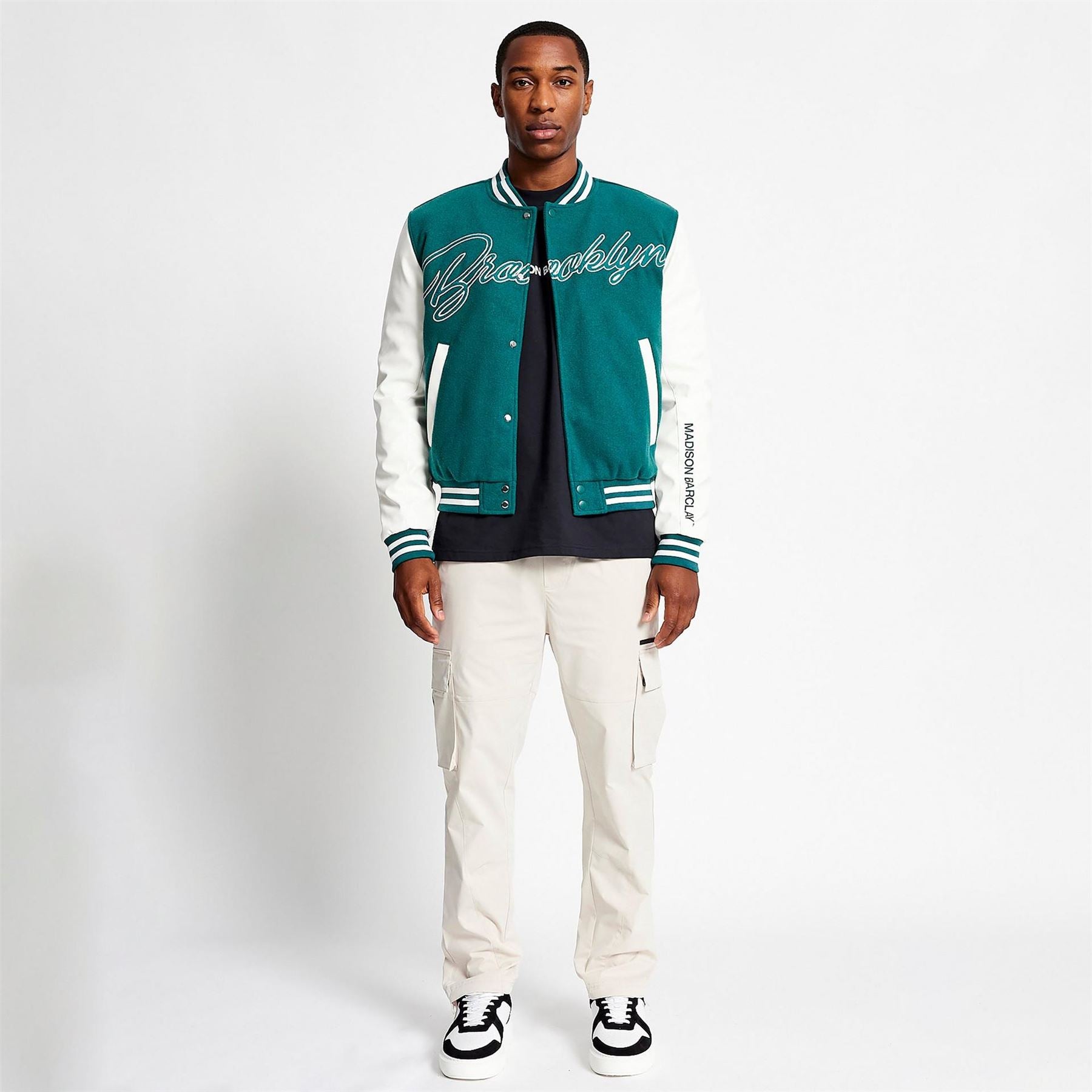 Madison Barclay Hudson Baseball Wool Jacket