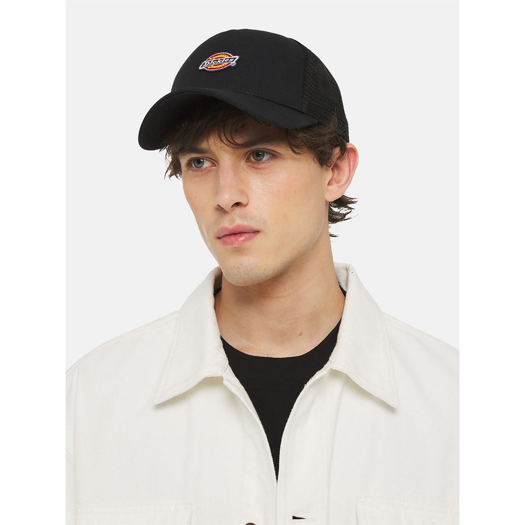 Dickies Hanston Black Trucker Cap