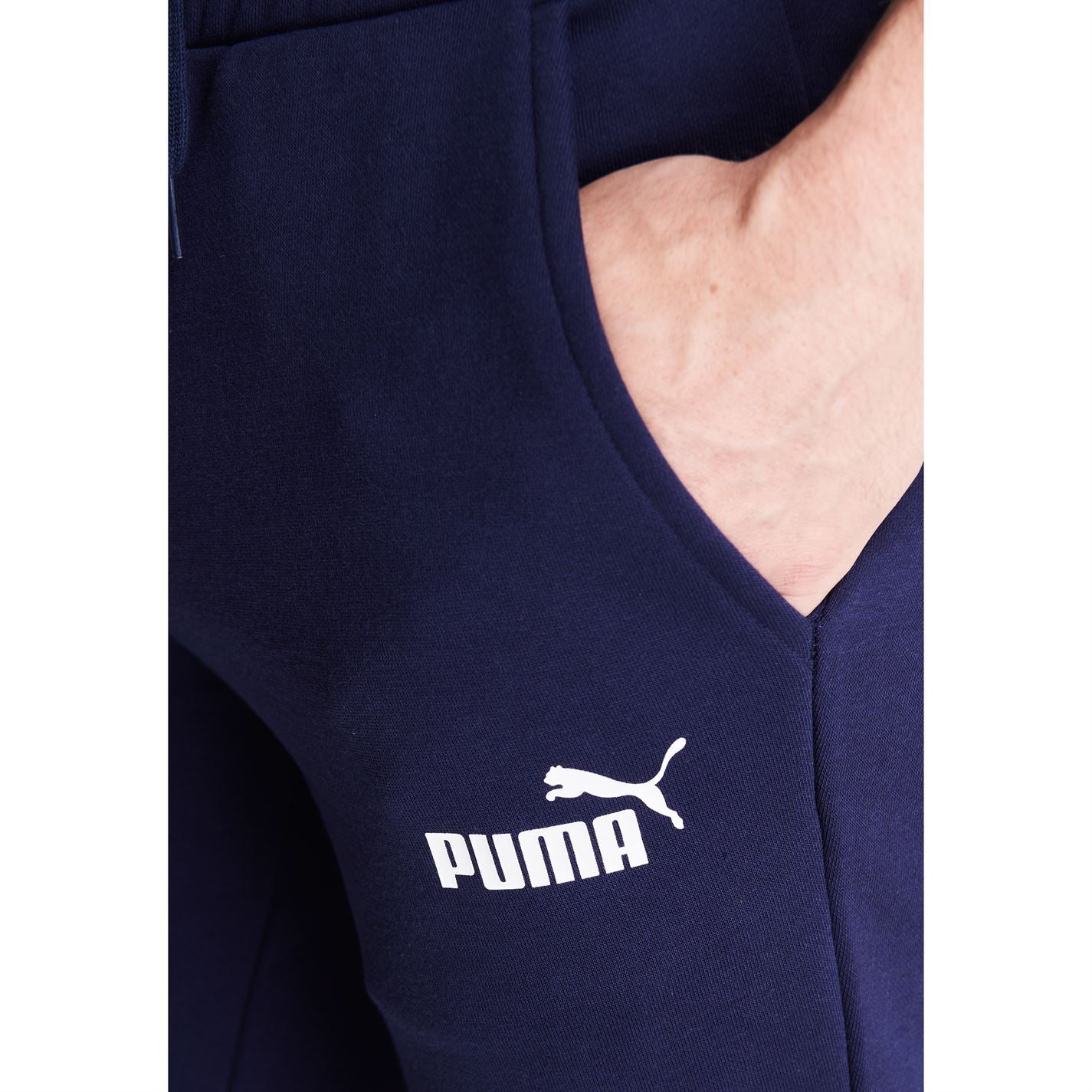 Puma Mens Tapered Fleece Pants