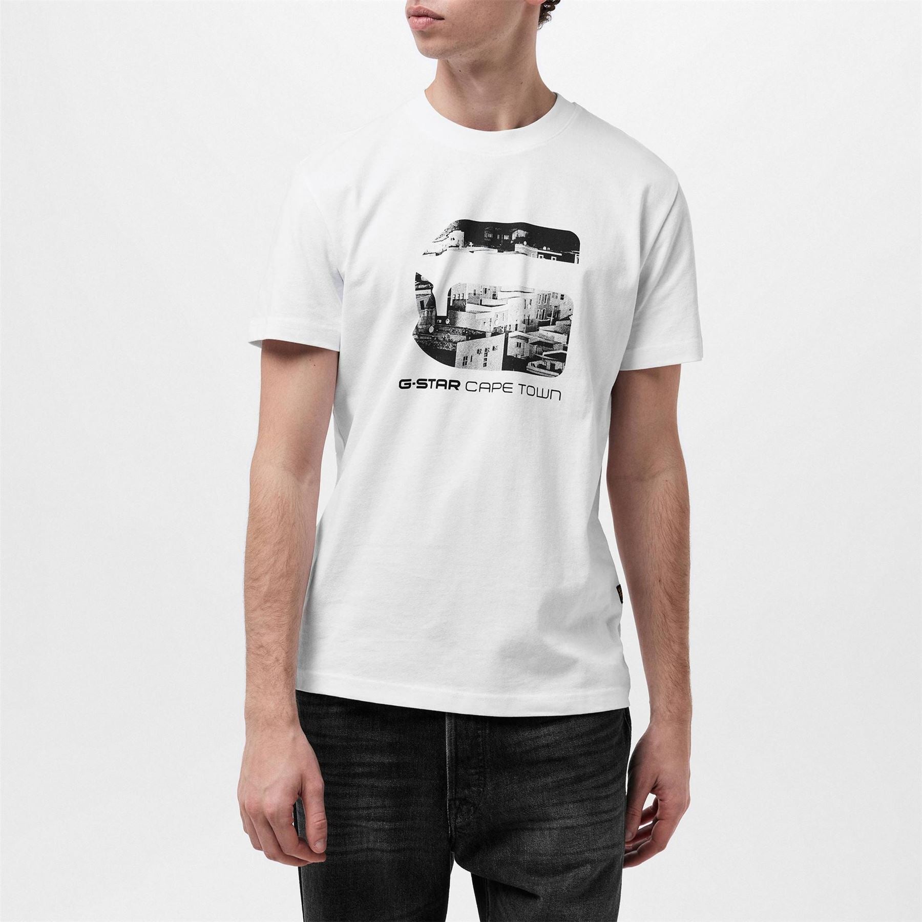 G Star Cape Town Regular Fit Crew Neck T-Shirt