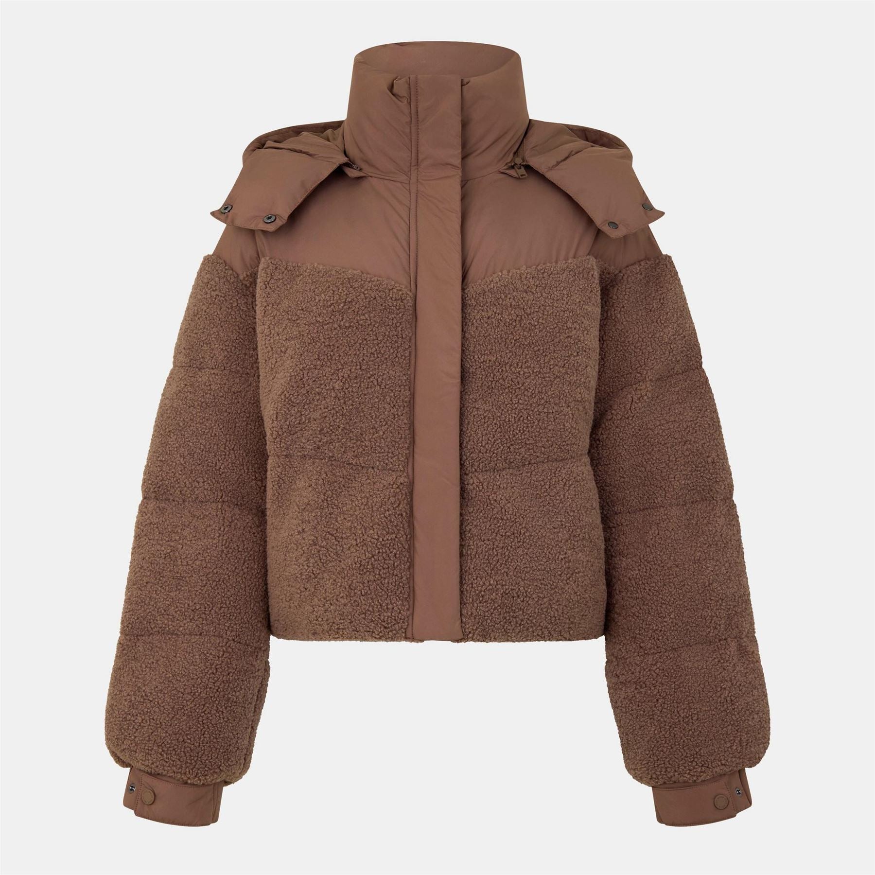 Jack Wills Hooded Relaxed Fit Short Puffer Jacket