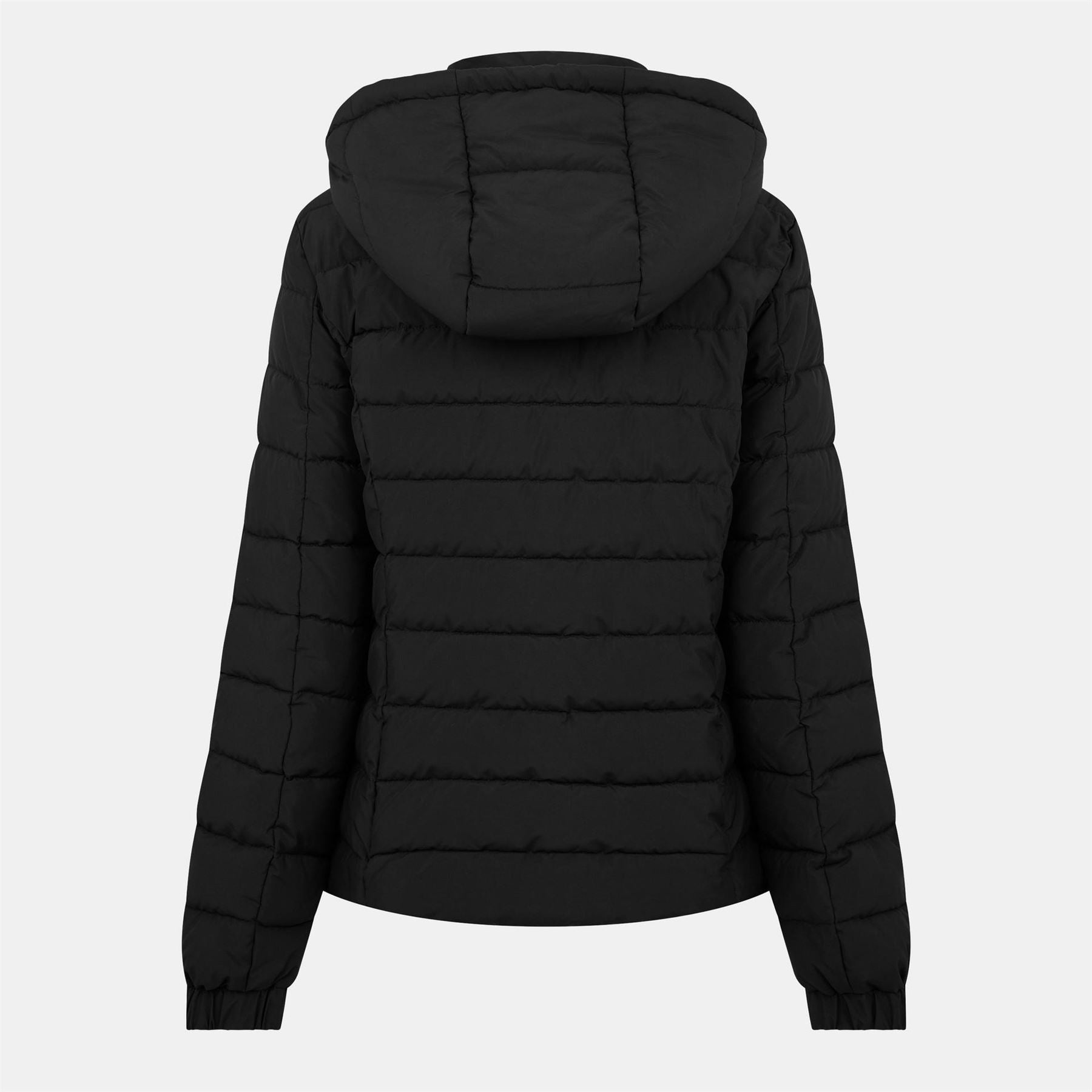 Jack Wills Luna Water Resistant Wind Resistant Detachable Hood Short Puffer Jacket