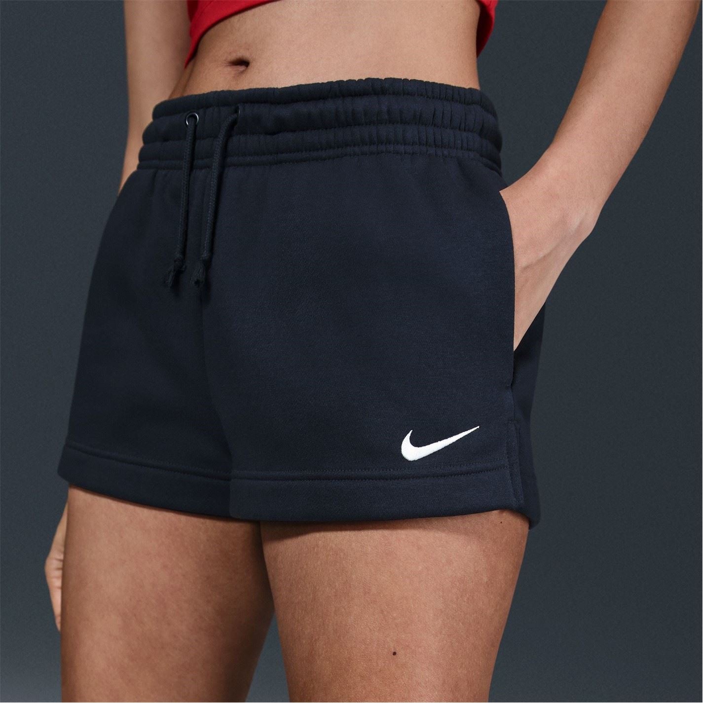 Nike Womens Sportswear Essential French Terry Shorts