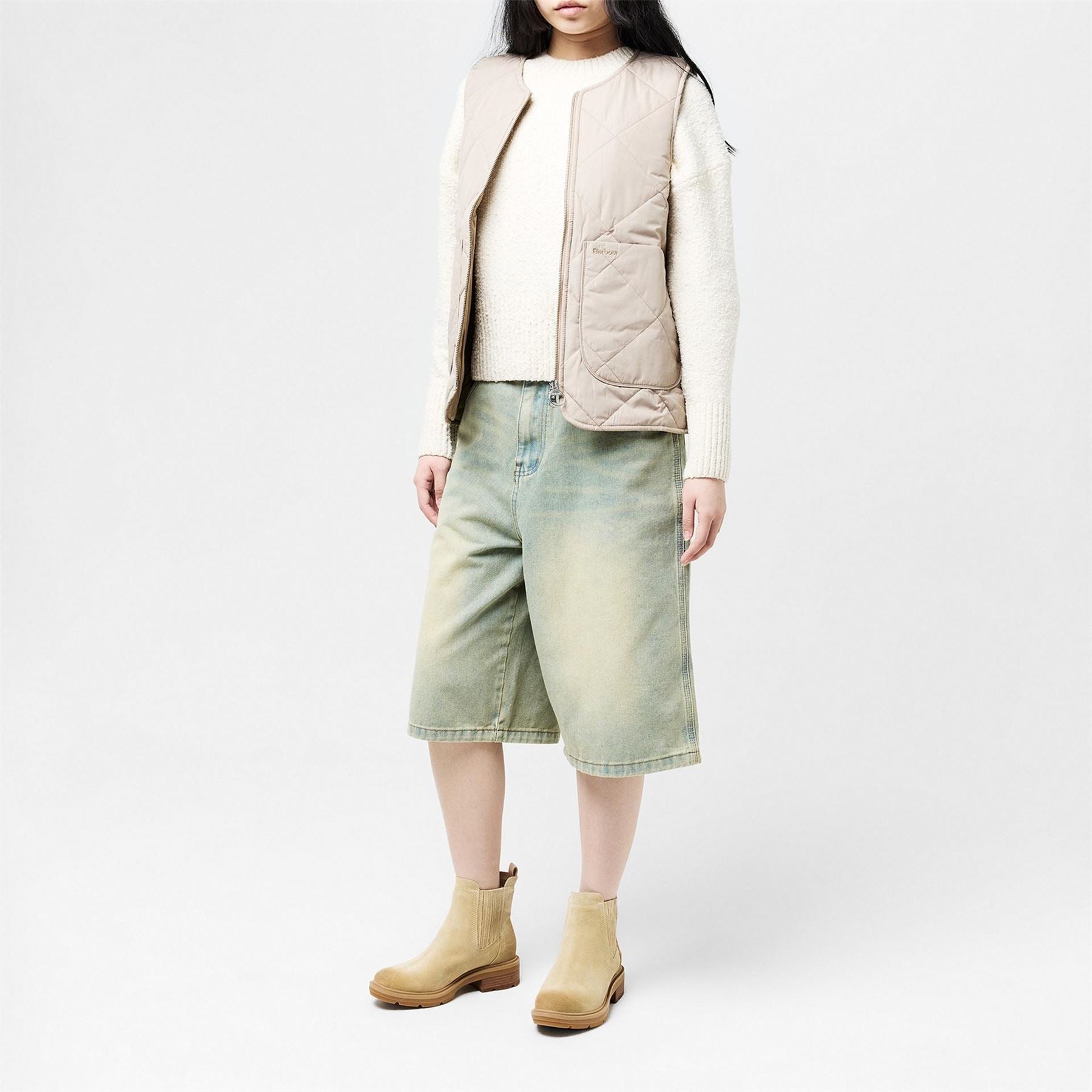 Timberland Ankle Chelsea Block Heel Boots