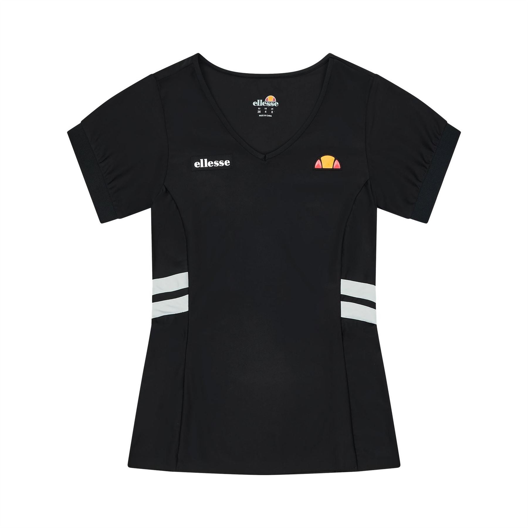 Ellesse Lowery V-Neck Short Sleeve Jersey T-Shirt