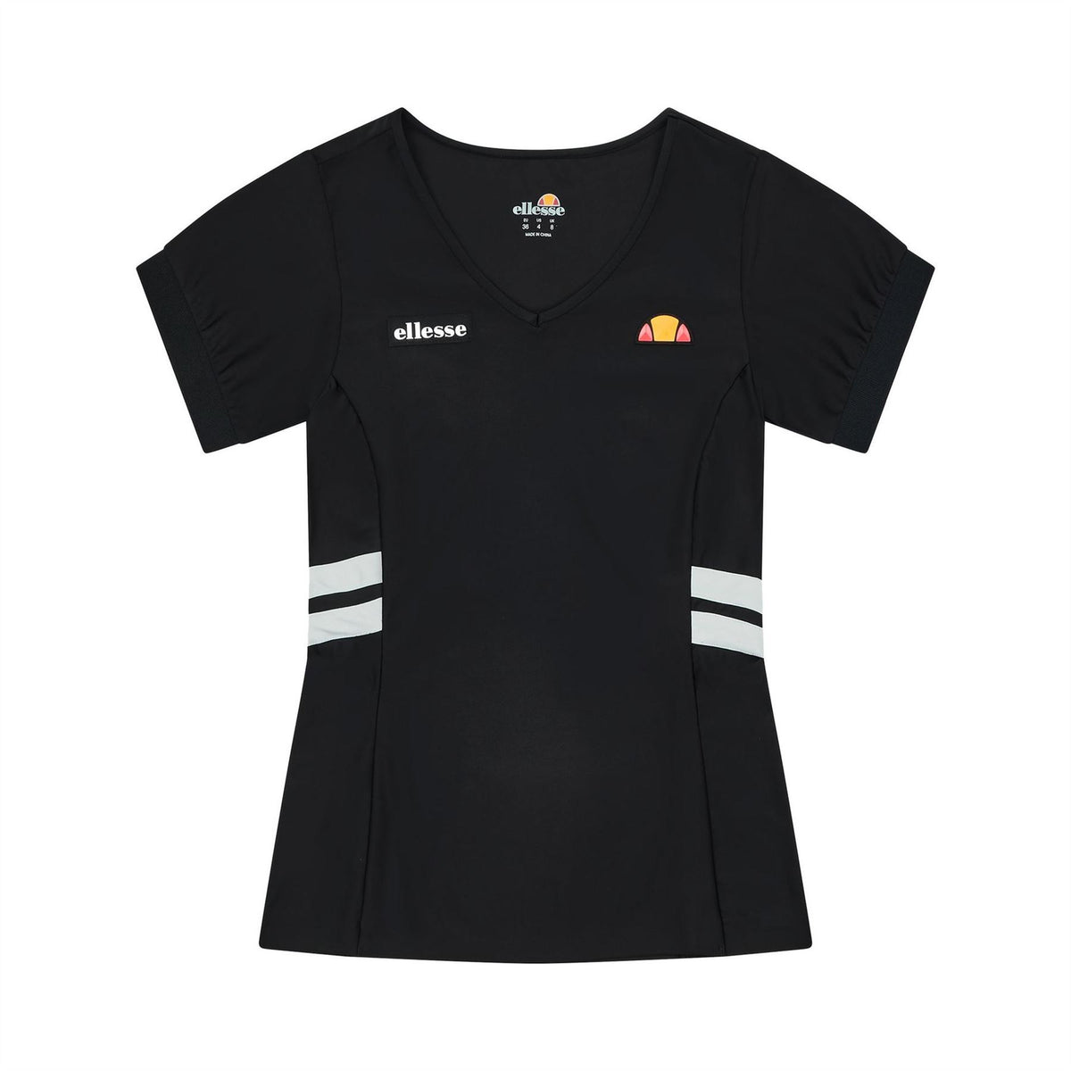 Ellesse Lowery V-Neck Short Sleeve Jersey T-Shirt