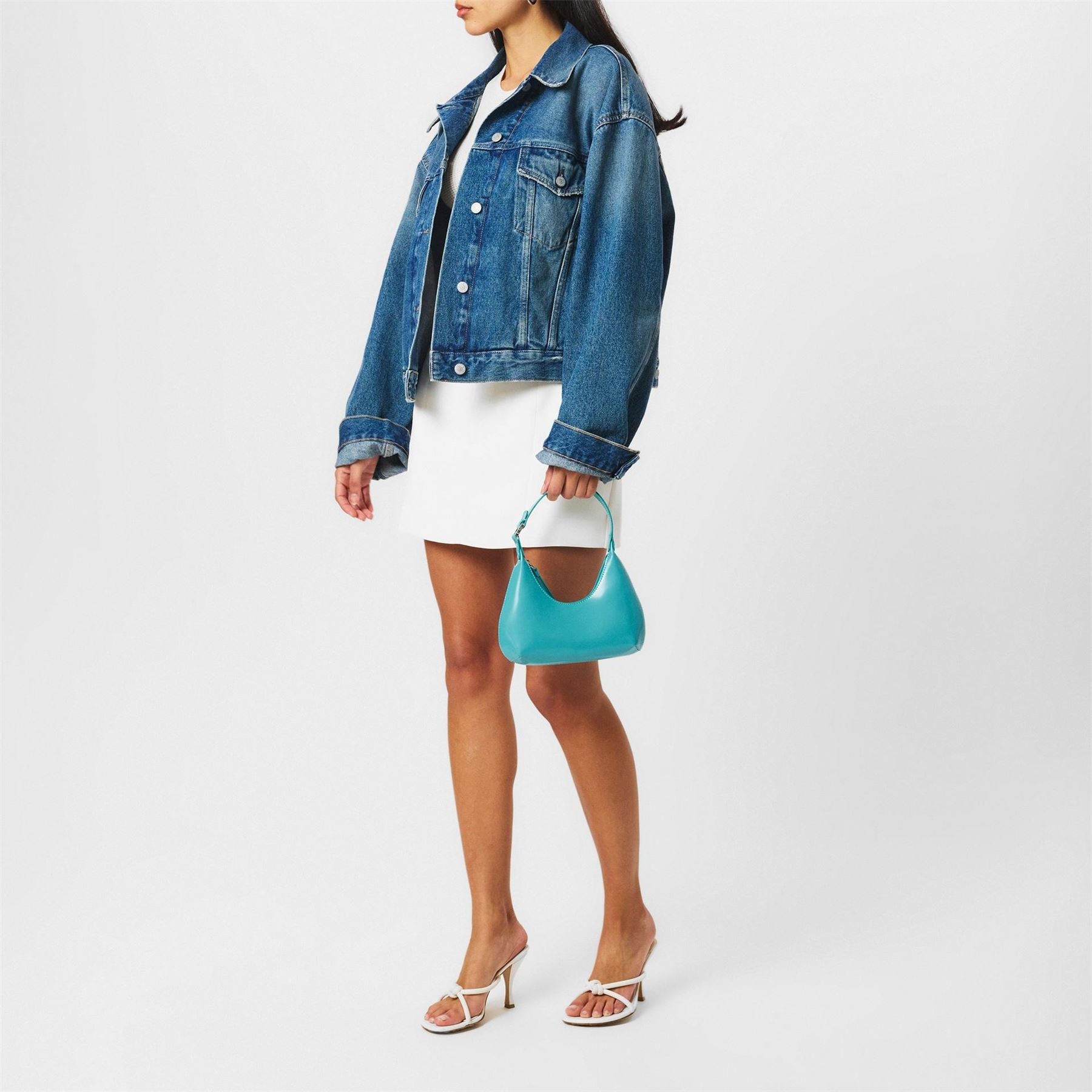 By Far Leather Shoulder Bag