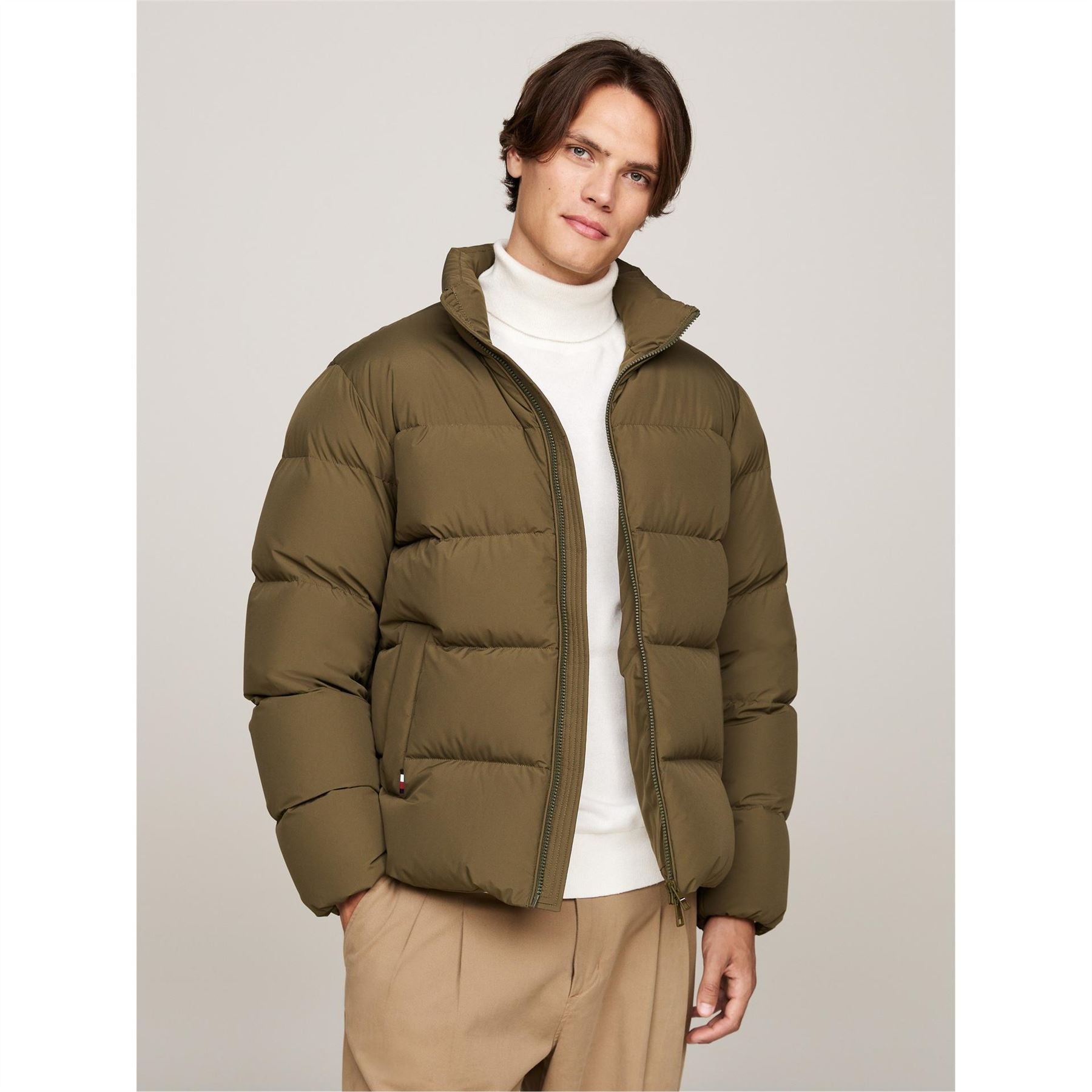 Tommy Hilfiger Recycled Polyester Short Puffer Jacket