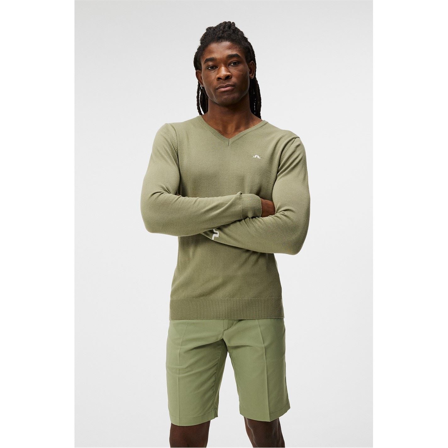 J Lindeberg Golf Crew Neck Jumper