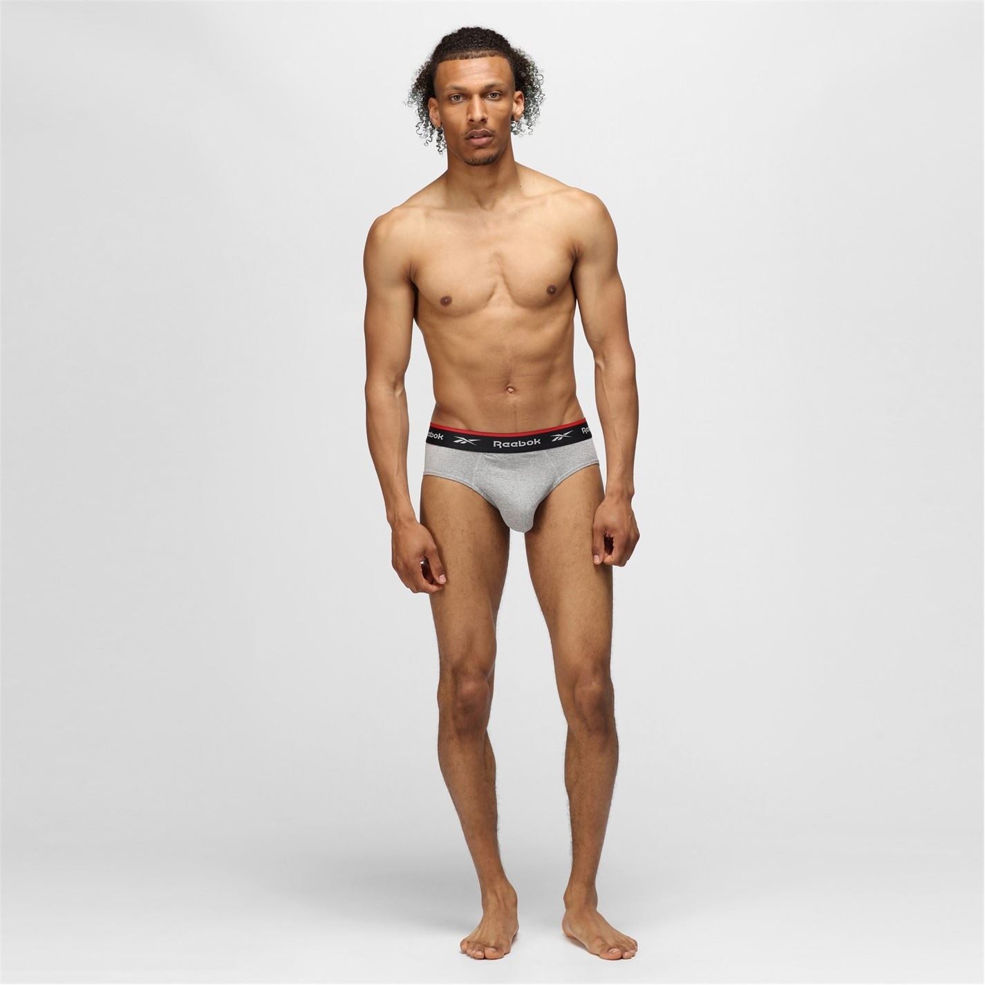 Reebok Mens 3 Pack Performance Briefs